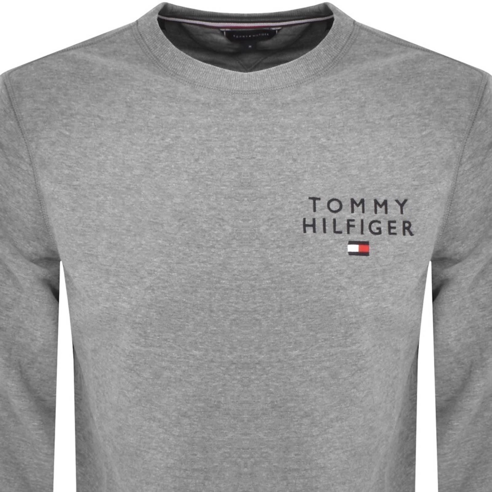 Tommy Hilfiger Track Top Sweatshirt Grey In Gray