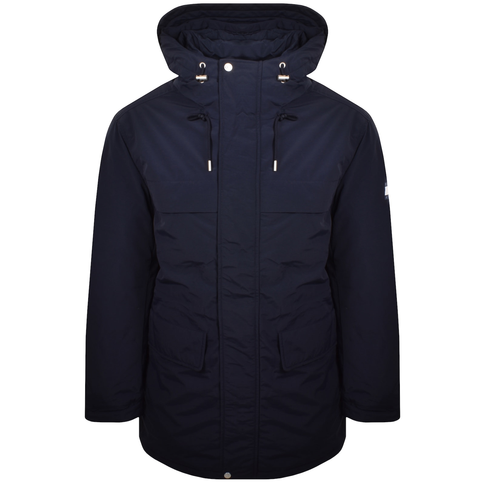 Tommy Jeans Padded Jacket Navy In Multi