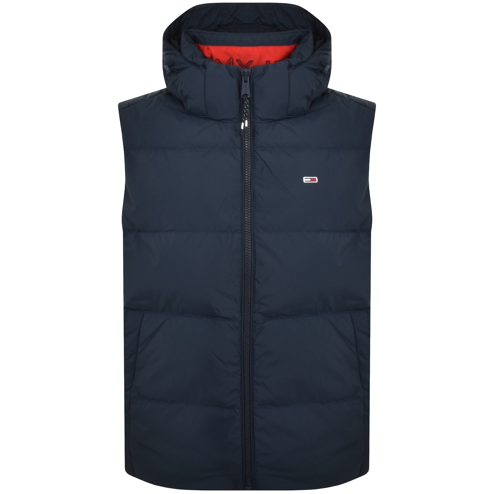 Tommy Jeans Down Gilet Navy In Blue