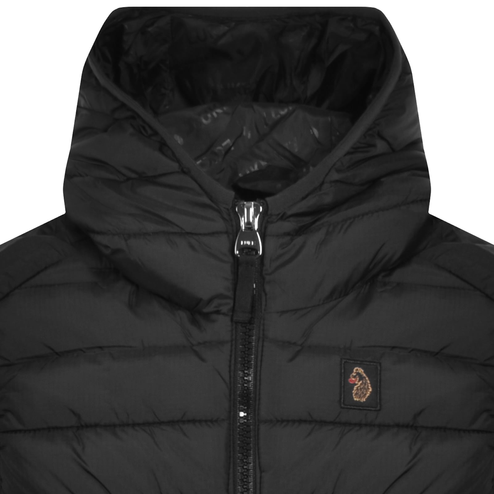 Luke 1977 Bubbla Hooded 2000 Gilet Black In Black