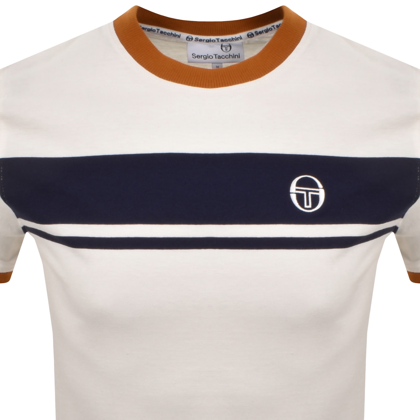 Sergio Tacchini Master T Shirt Gardenia In White