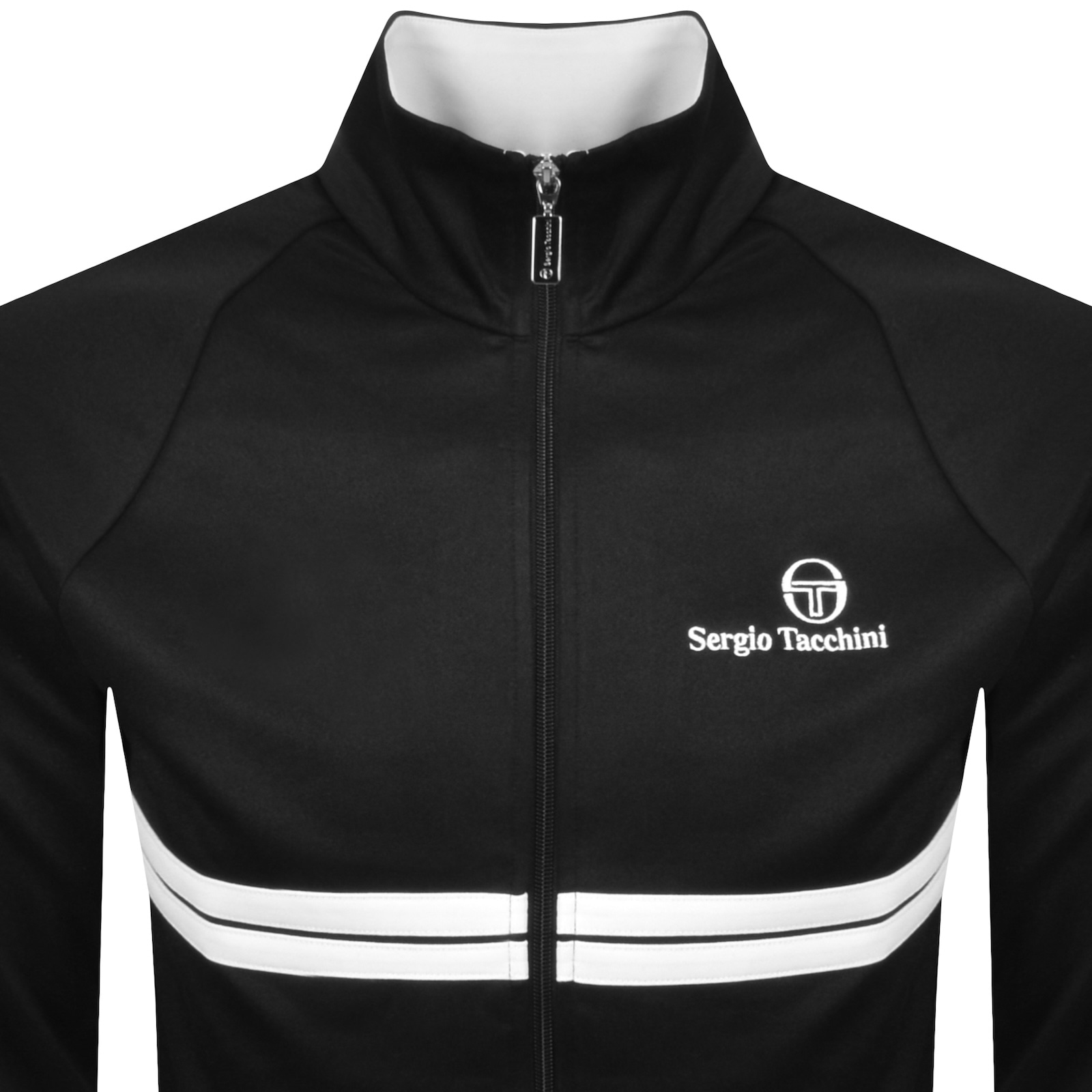 Sergio Tacchini New Dallas Track Top Black In Black
