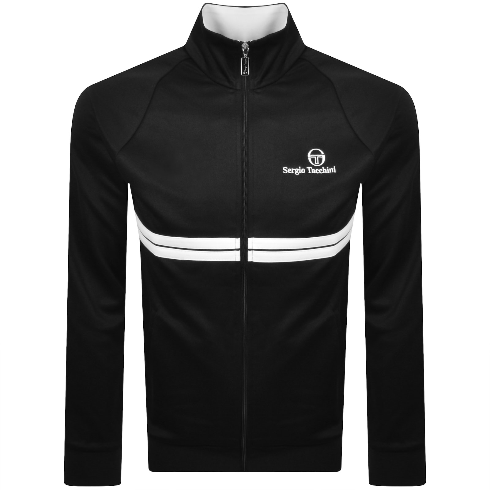 Sergio Tacchini New Dallas Track Top Black In Black