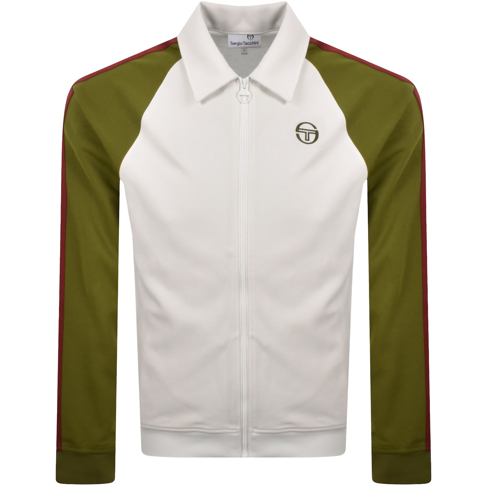 Sergio Tacchini Renshaw Track Top Cream In White