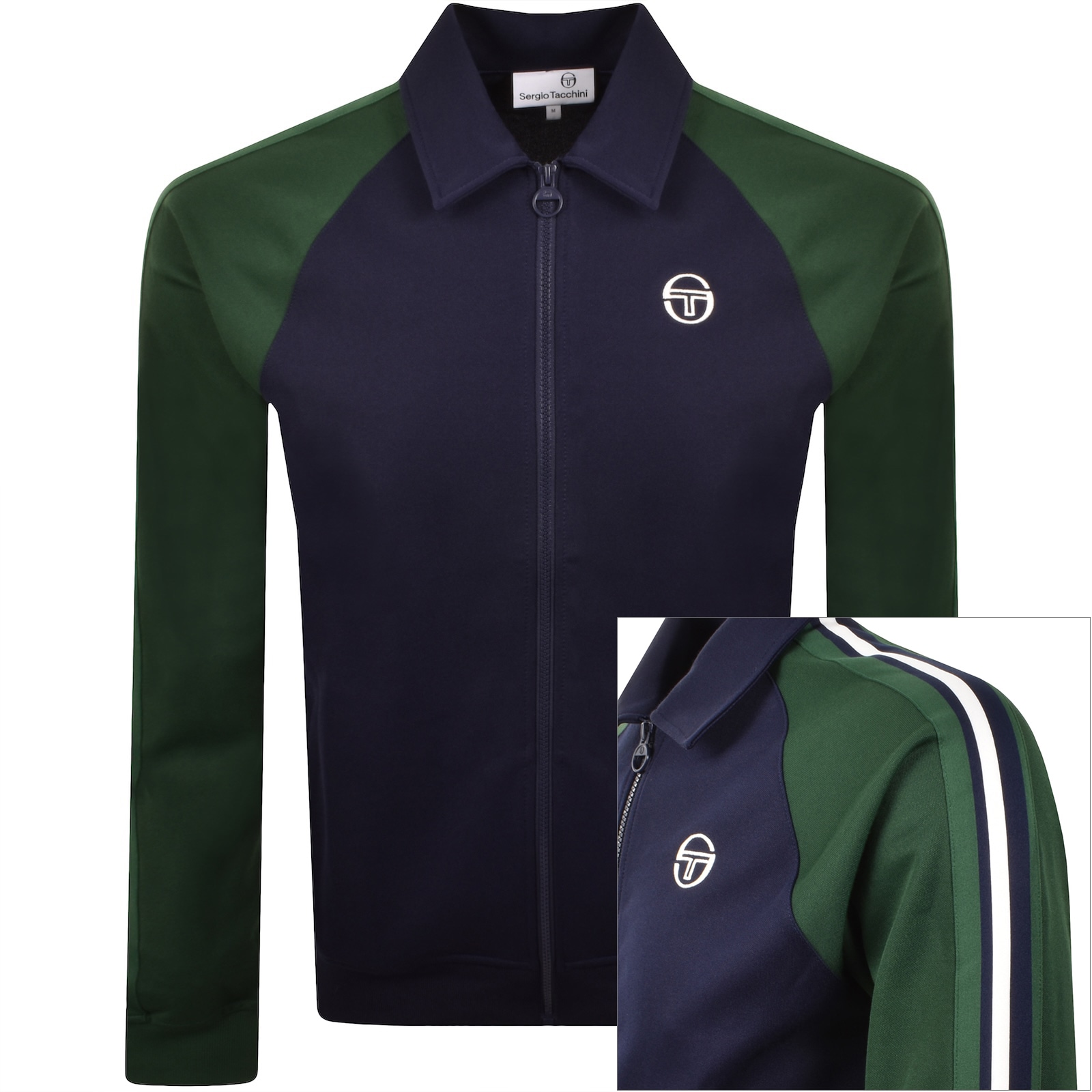 Sergio Tacchini Renshaw Track Top Blue In Blue