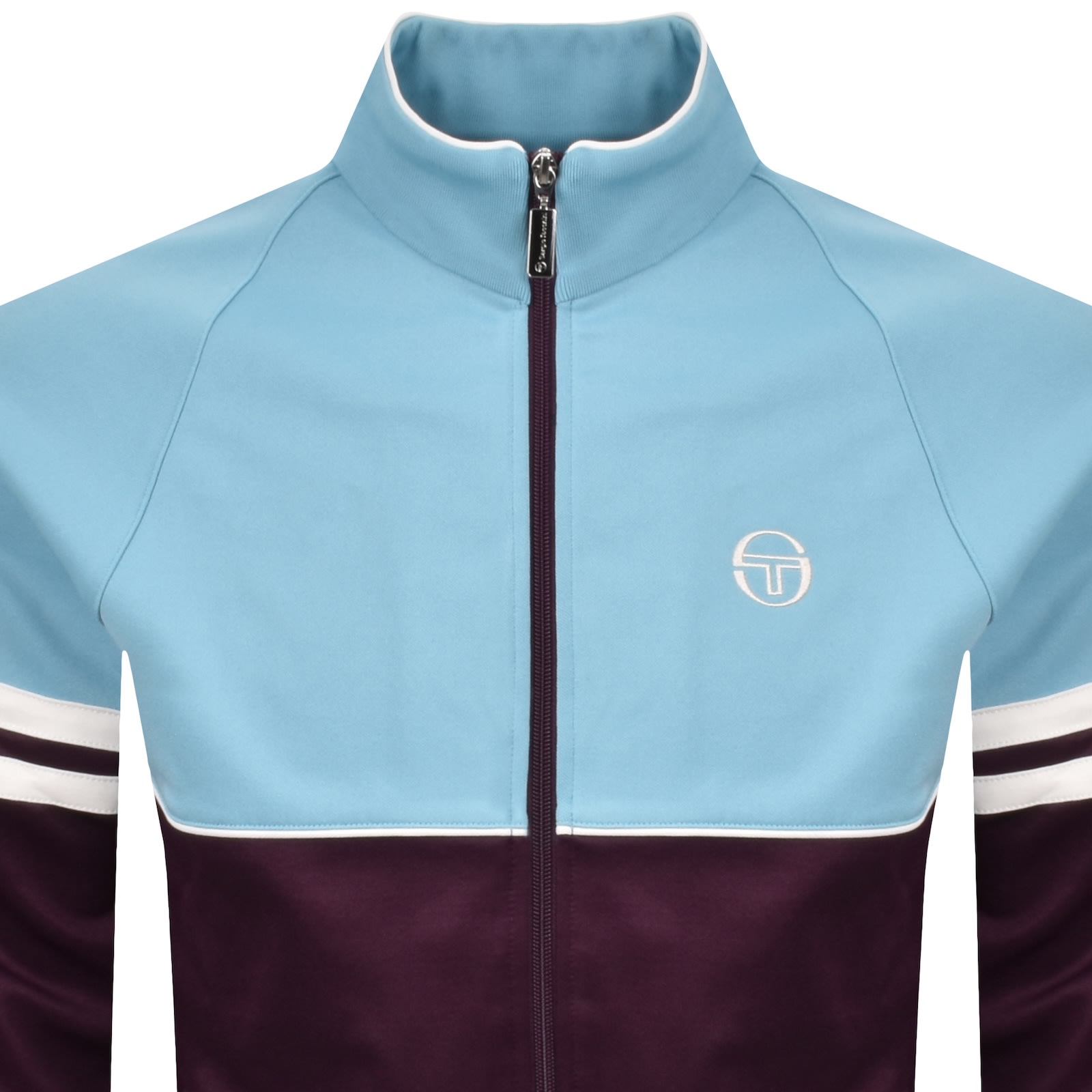 Sergio Tacchini Orion Track Top Milky Blue In Blue