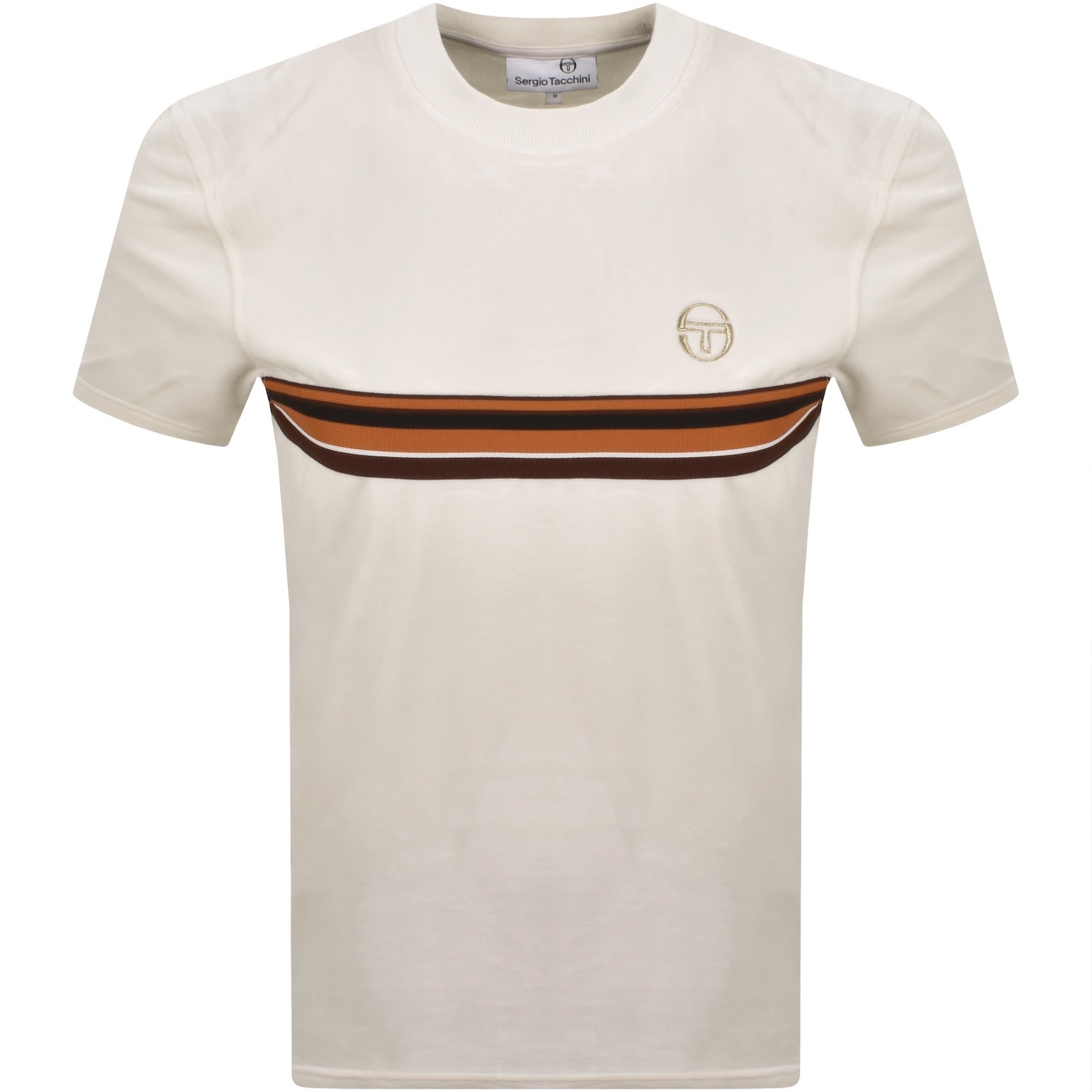 Sergio Tacchini Ayme T Shirt Cream In Neutral