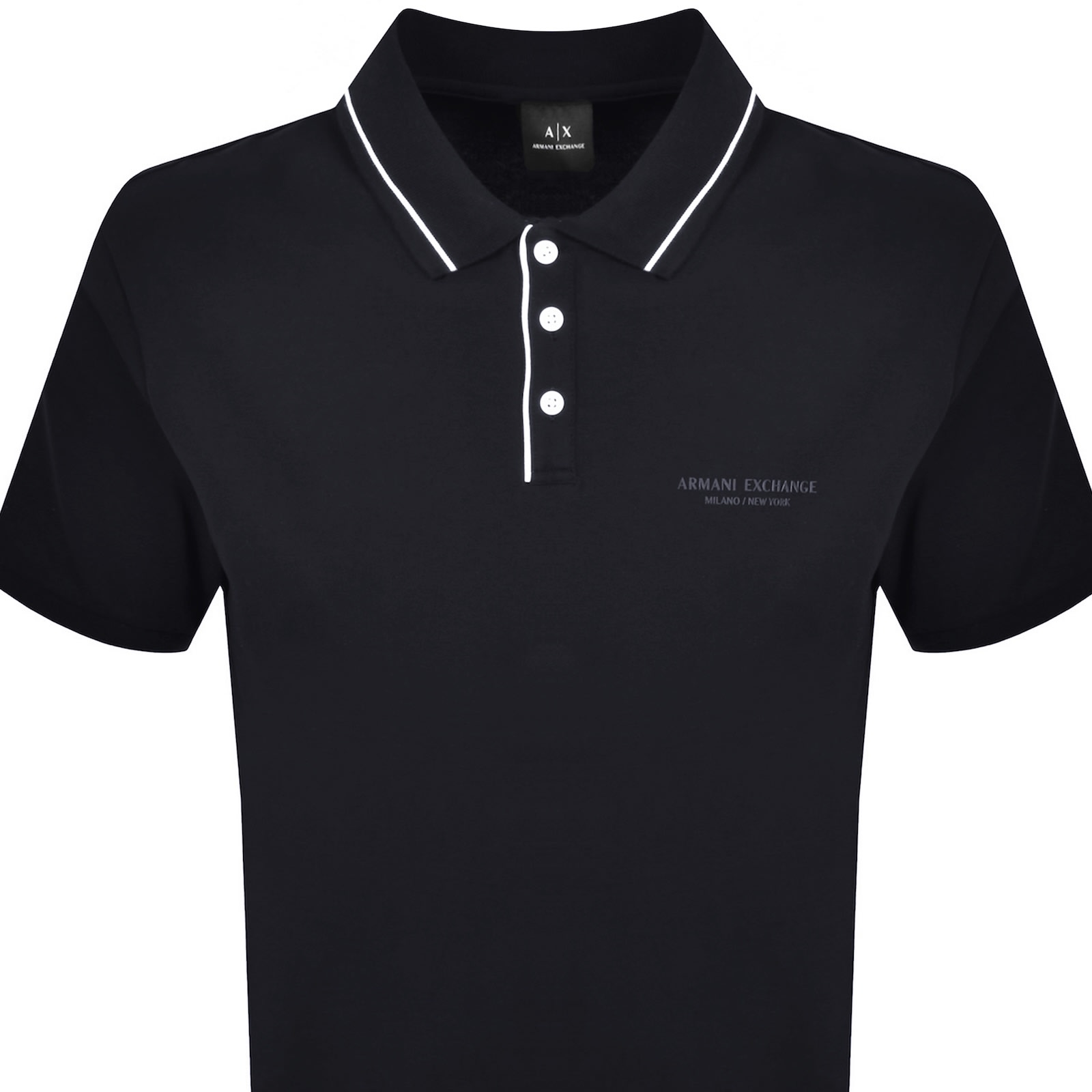 Armani Exchange Polo T Shirt Deep Navy In Blue