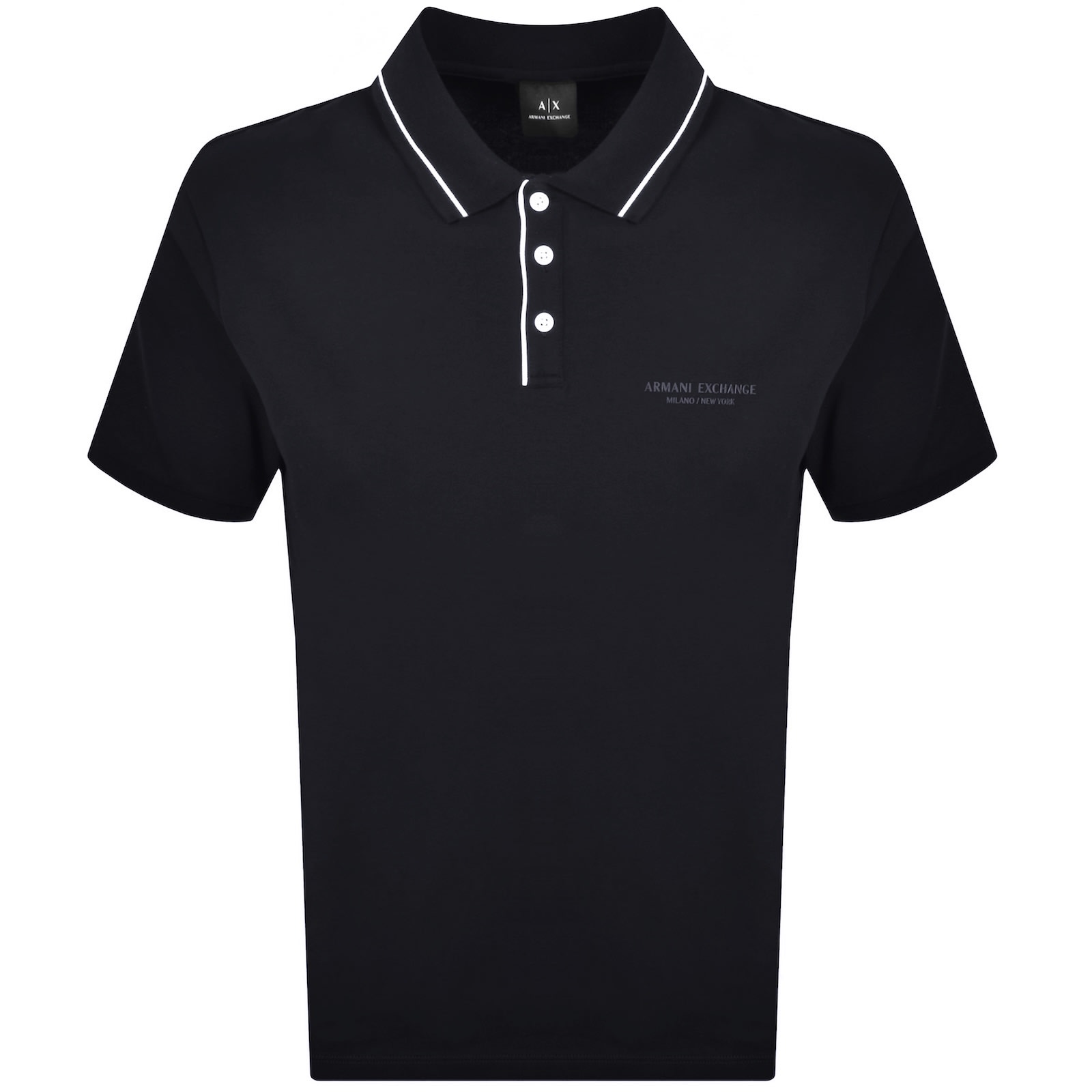 Armani Exchange Polo T Shirt Deep Navy In Blue