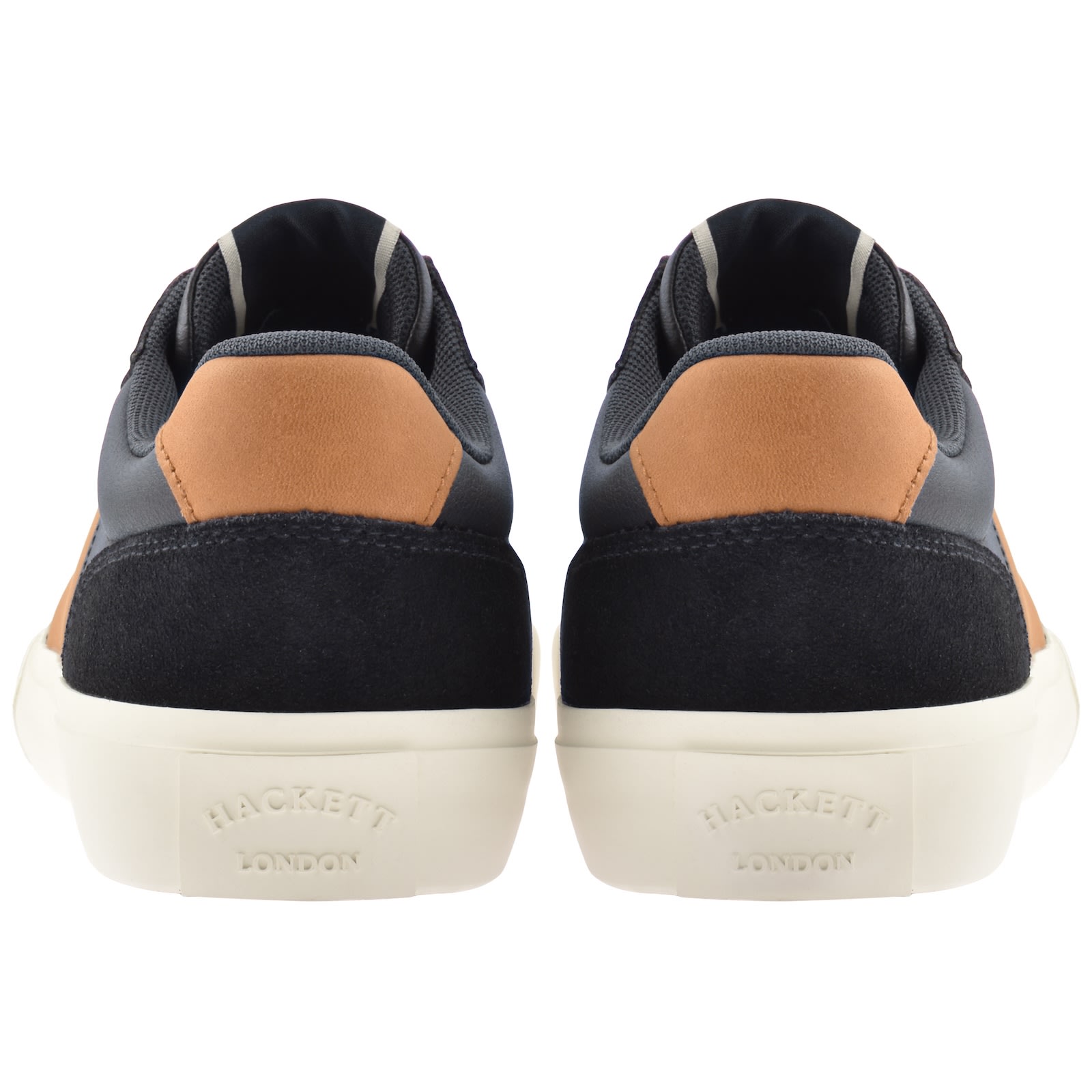 Hackett Blake Max Trainers Navy In Black