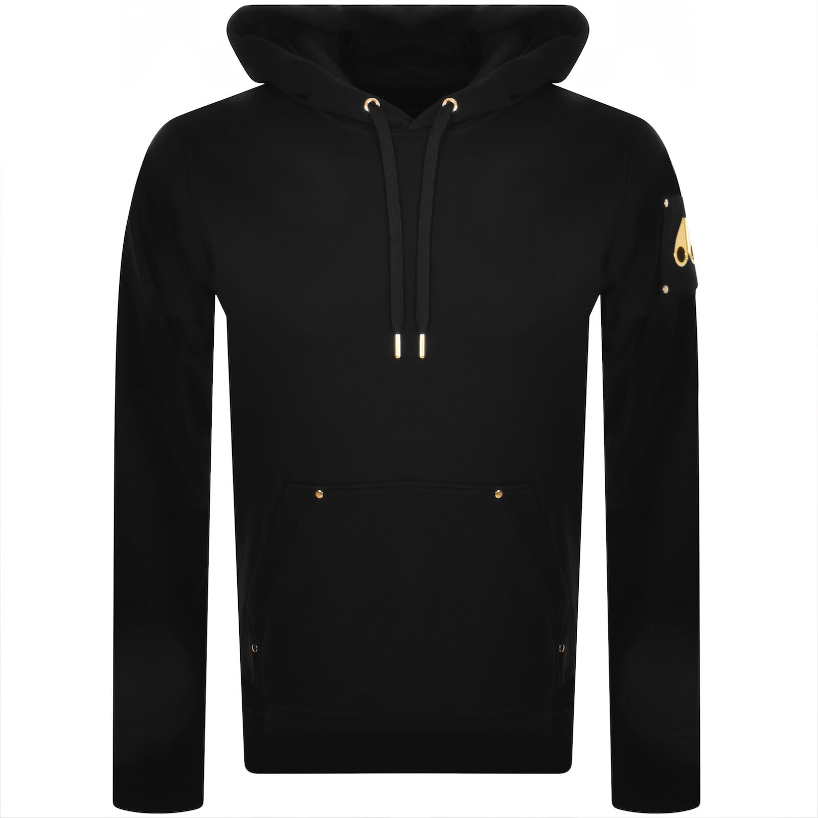 Moose Knuckles Martense Hoodie Black In Black