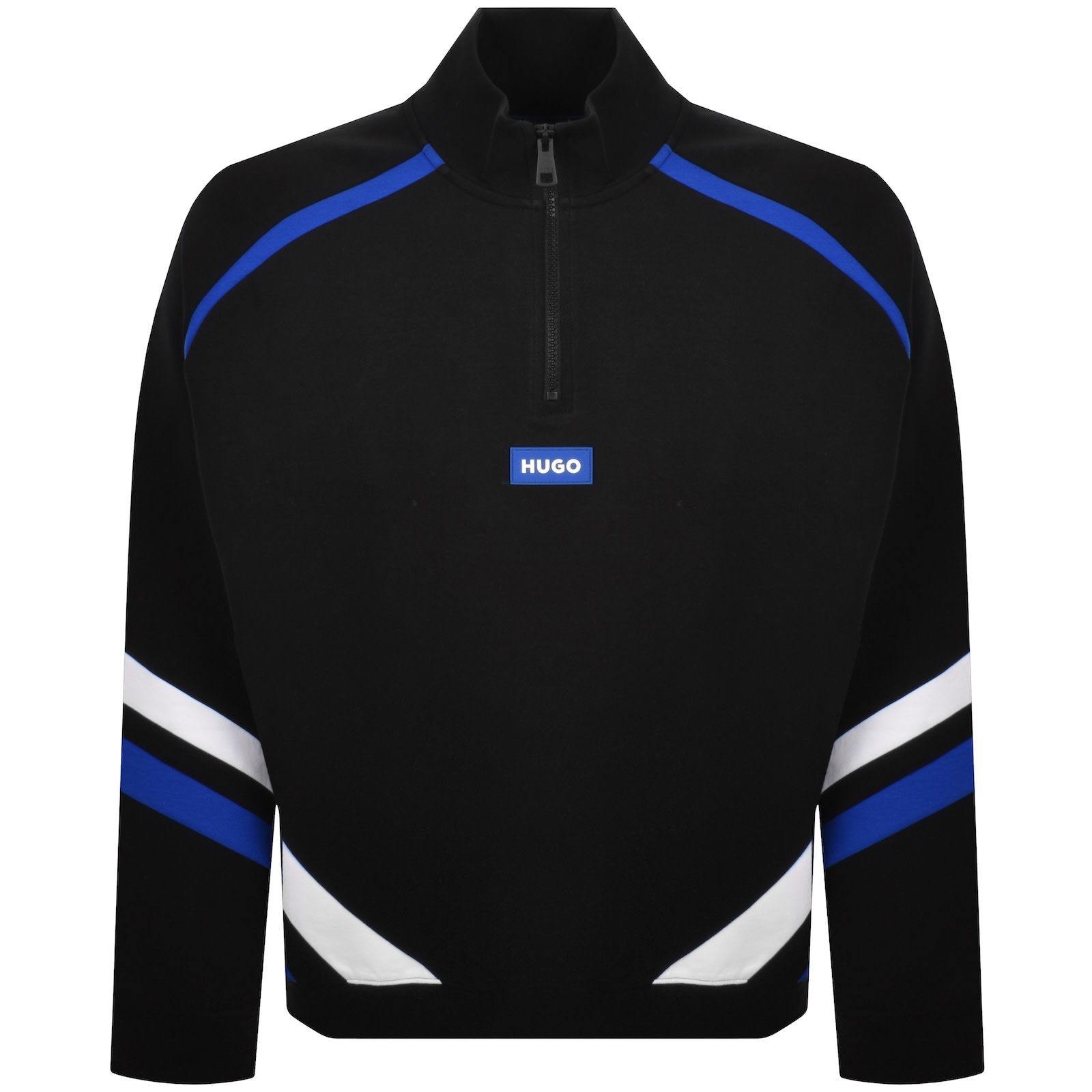 Hugo Blue Naloneck Sweatshirt Black