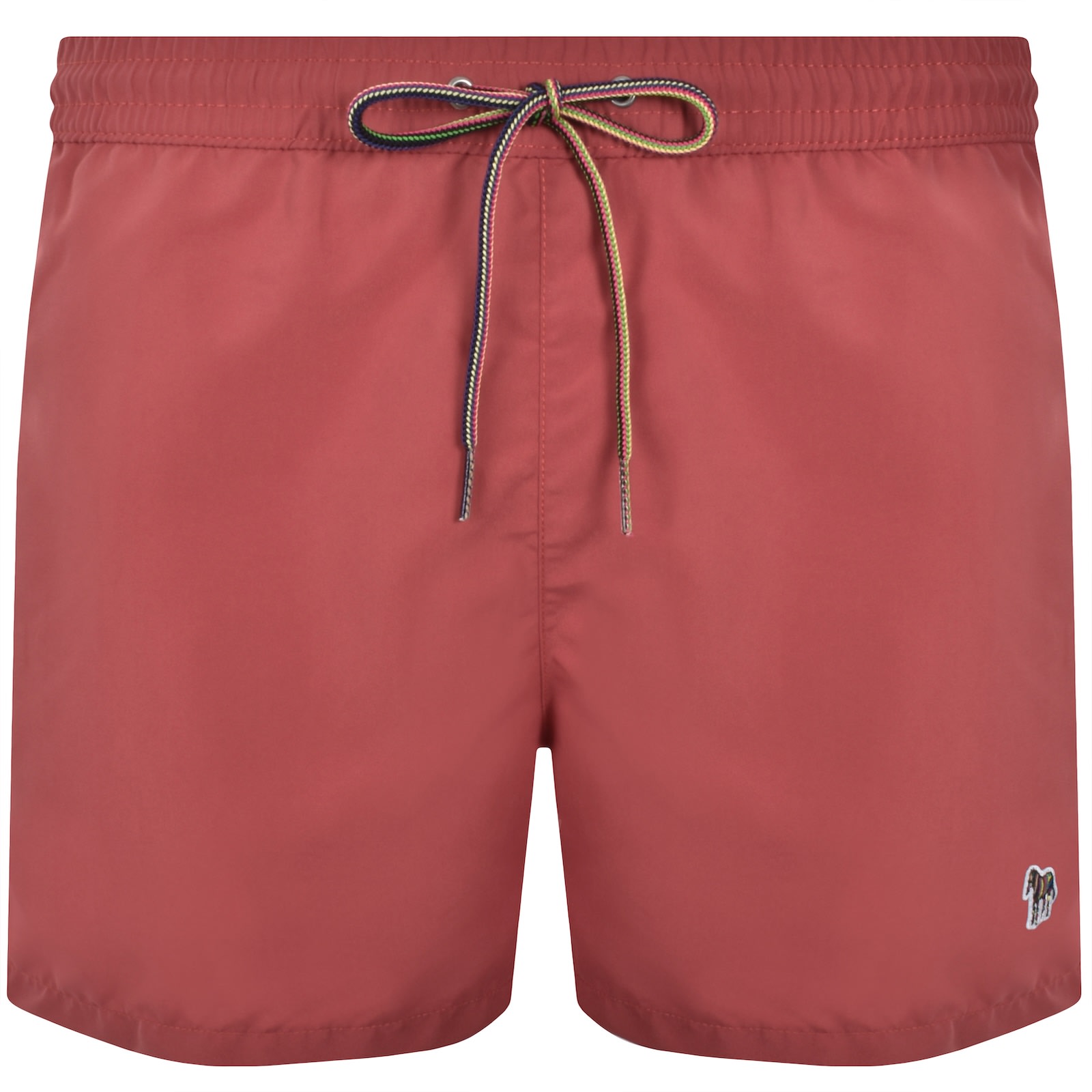 Paul Smith Zebra Swim Shorts Red In Brown
