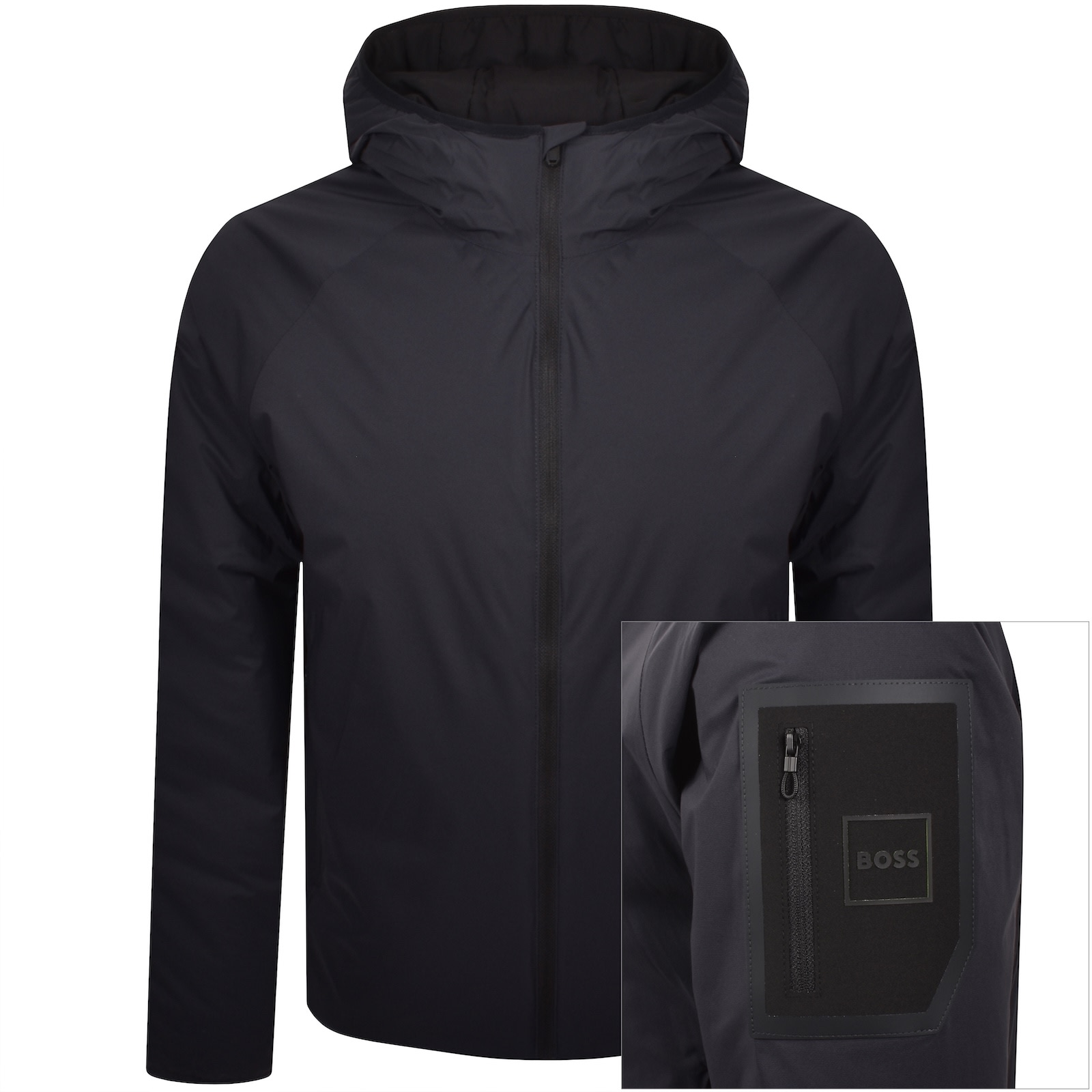 Boss Athleisure Boss Ow Lite X Jacket Navy In Black