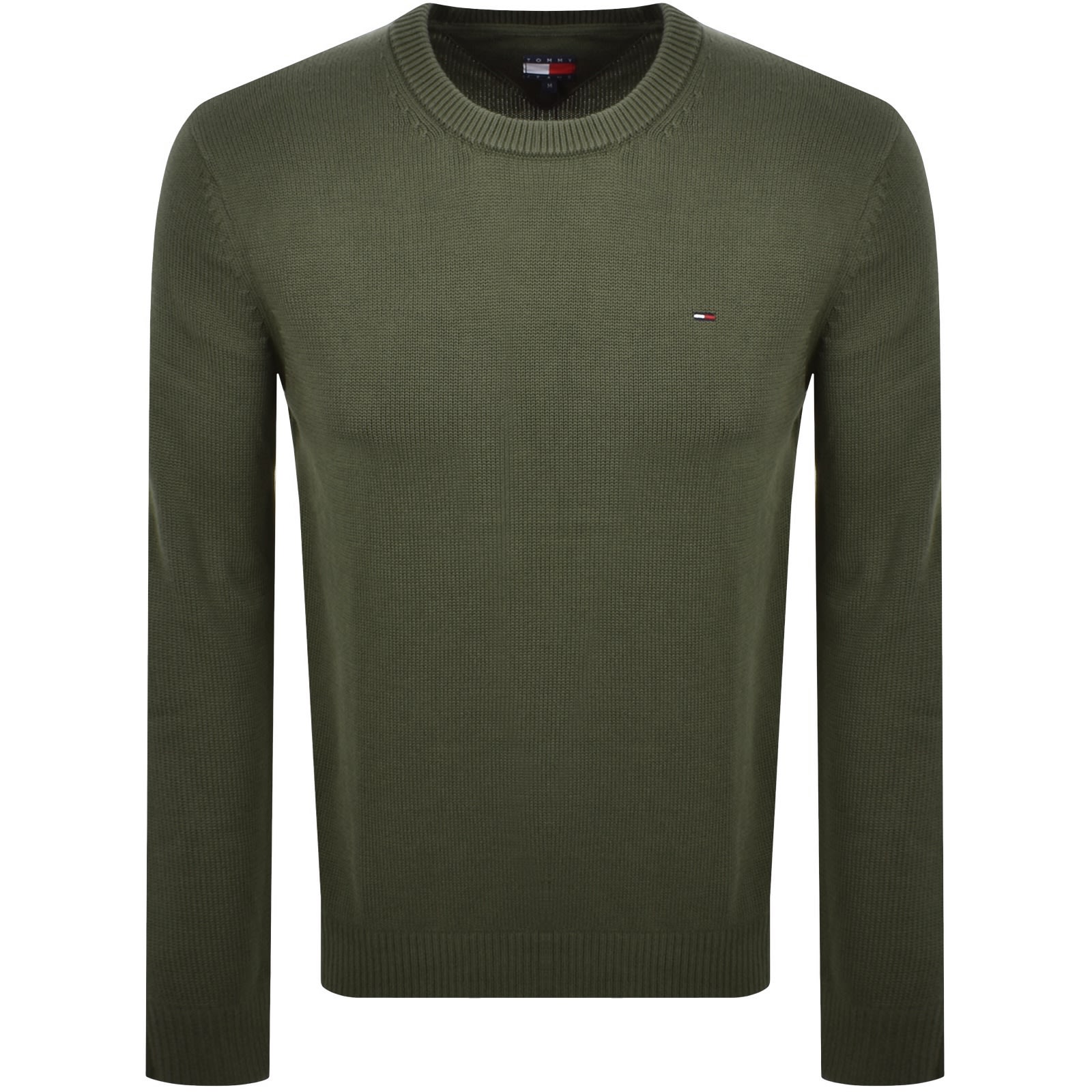Tommy Jeans Flag Slim Fit Sweatshirt Green