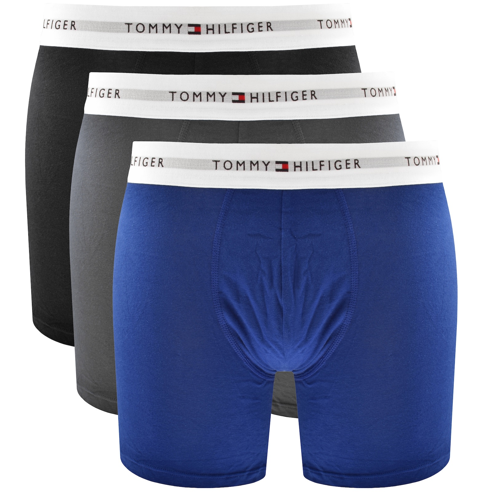 Tommy Hilfiger Underwear 3 Pack Boxer Briefs In Multi