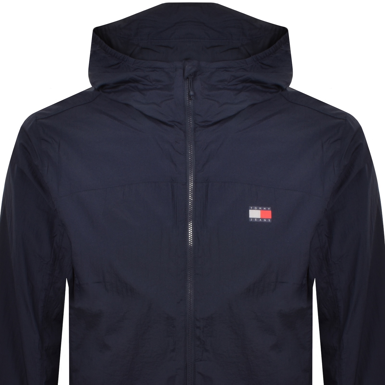 Tommy Jeans Chicago Fleece Lined Jacket Navy In Blue