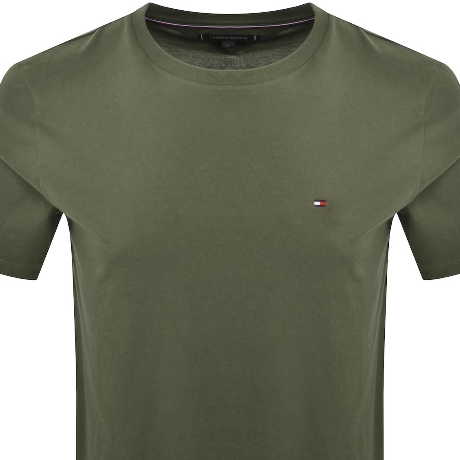 Tommy Hilfiger Essential Solid T Shirt Green In Green