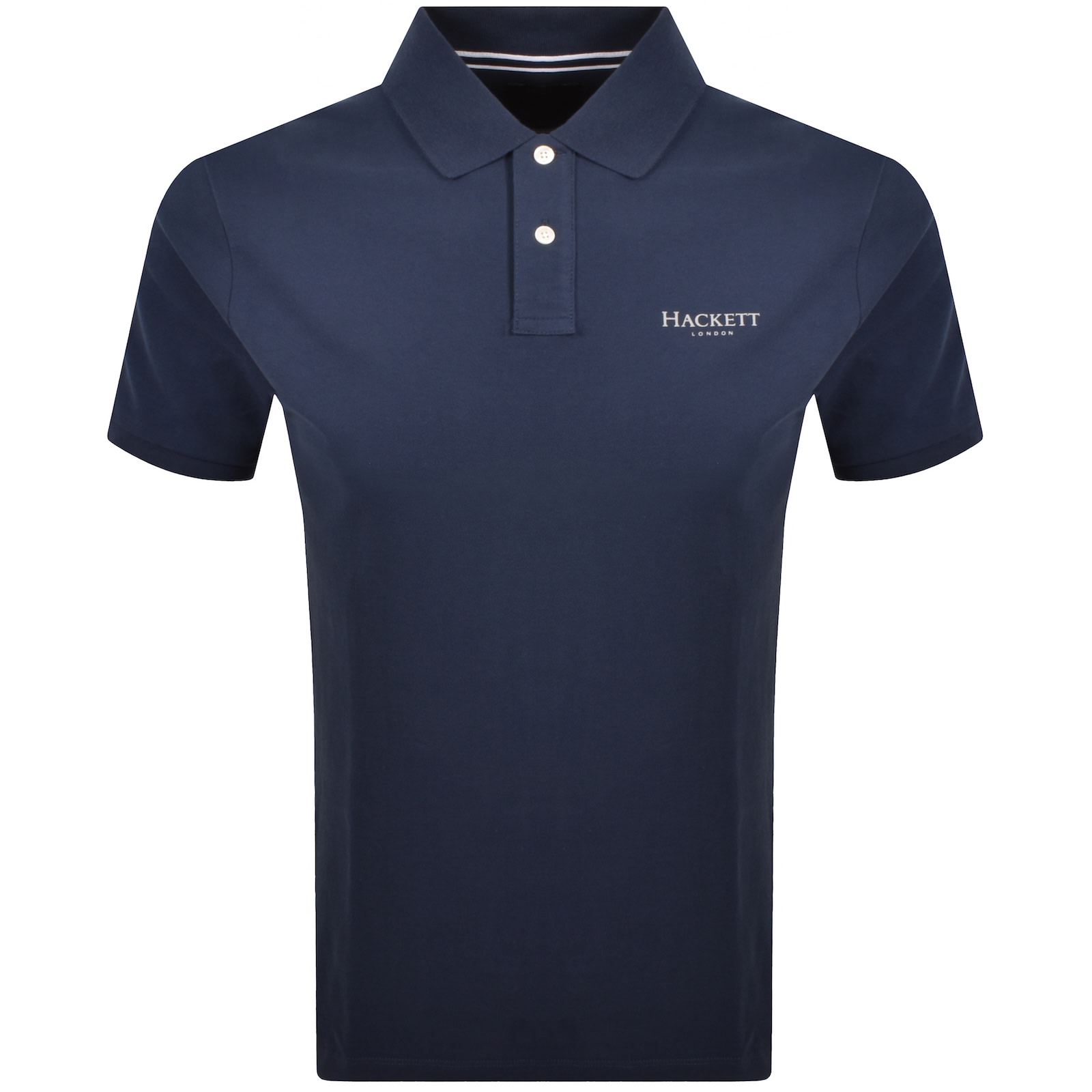 Hackett Essential Logo Polo T Shirt Blue