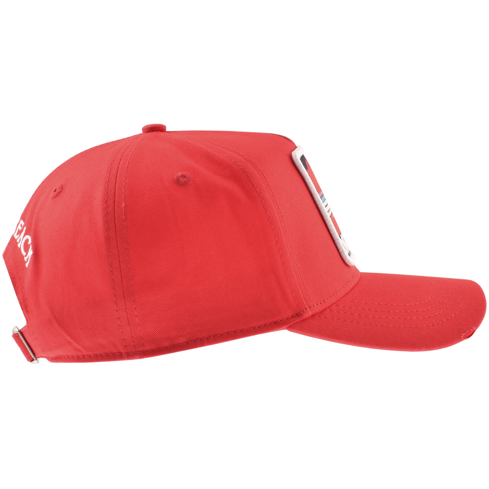 Dsquared2 Patch Baseball Cap Red In Red