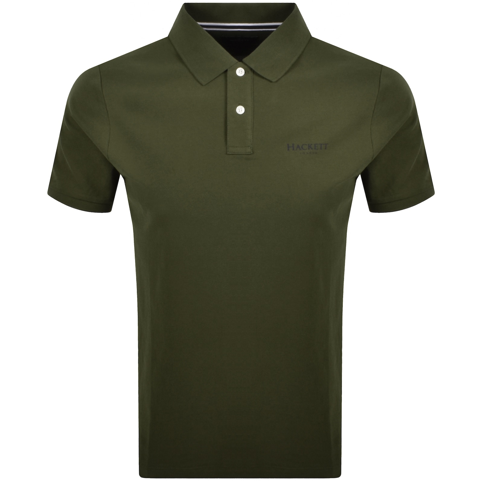 Hackett Essential Logo Polo T Shirt Green