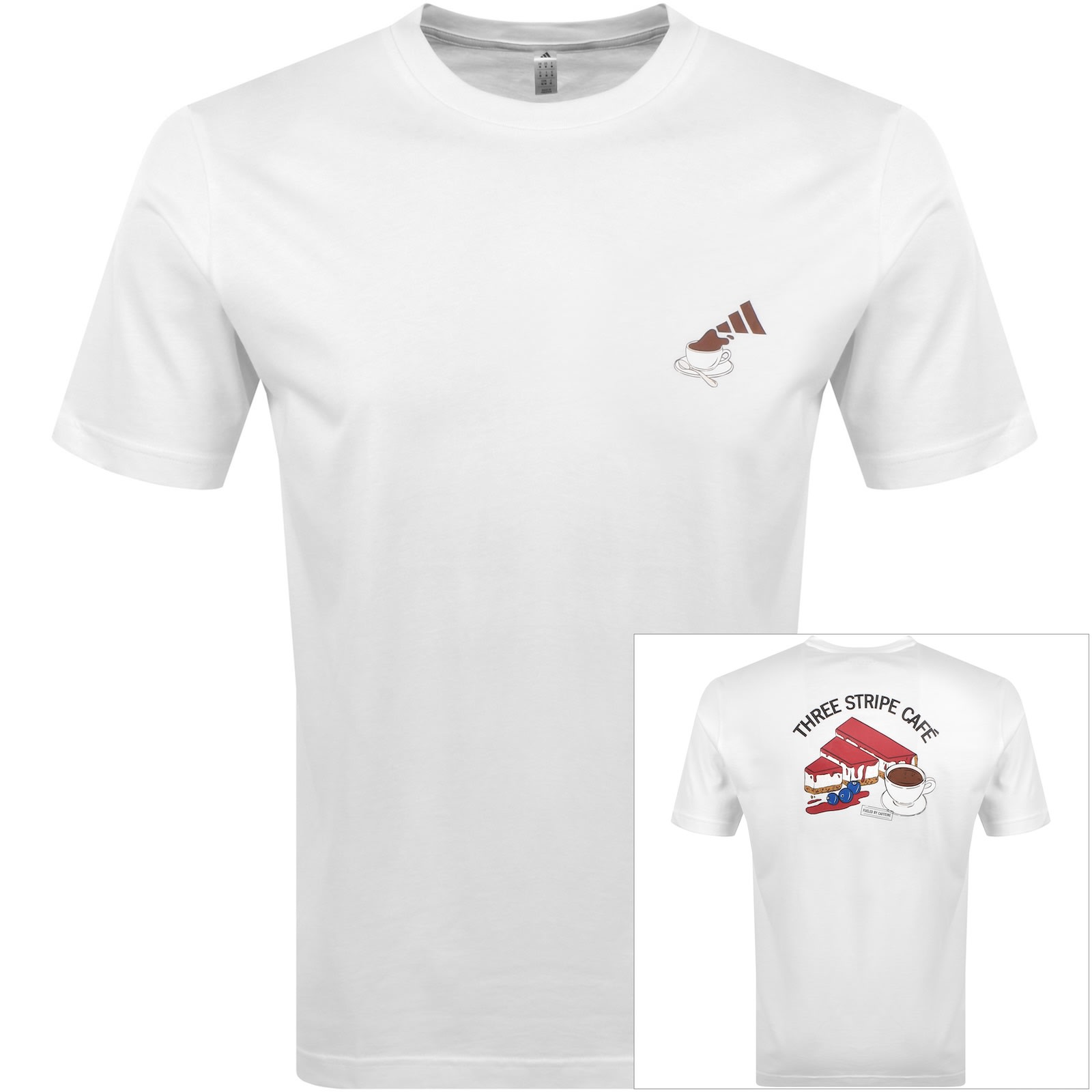 Adidas Sportswear Cheesecake T Shirt White
