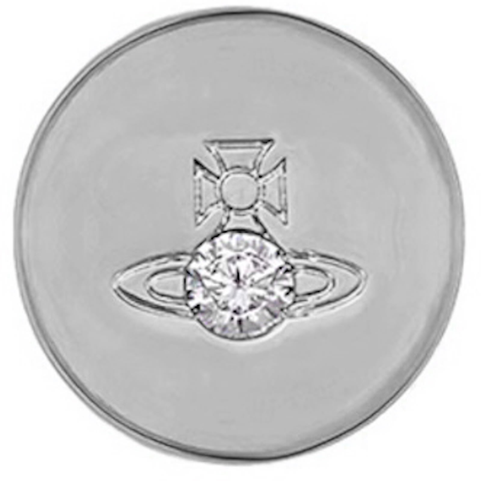 Vivienne Westwood Lewis Single Stud Earring In Silver