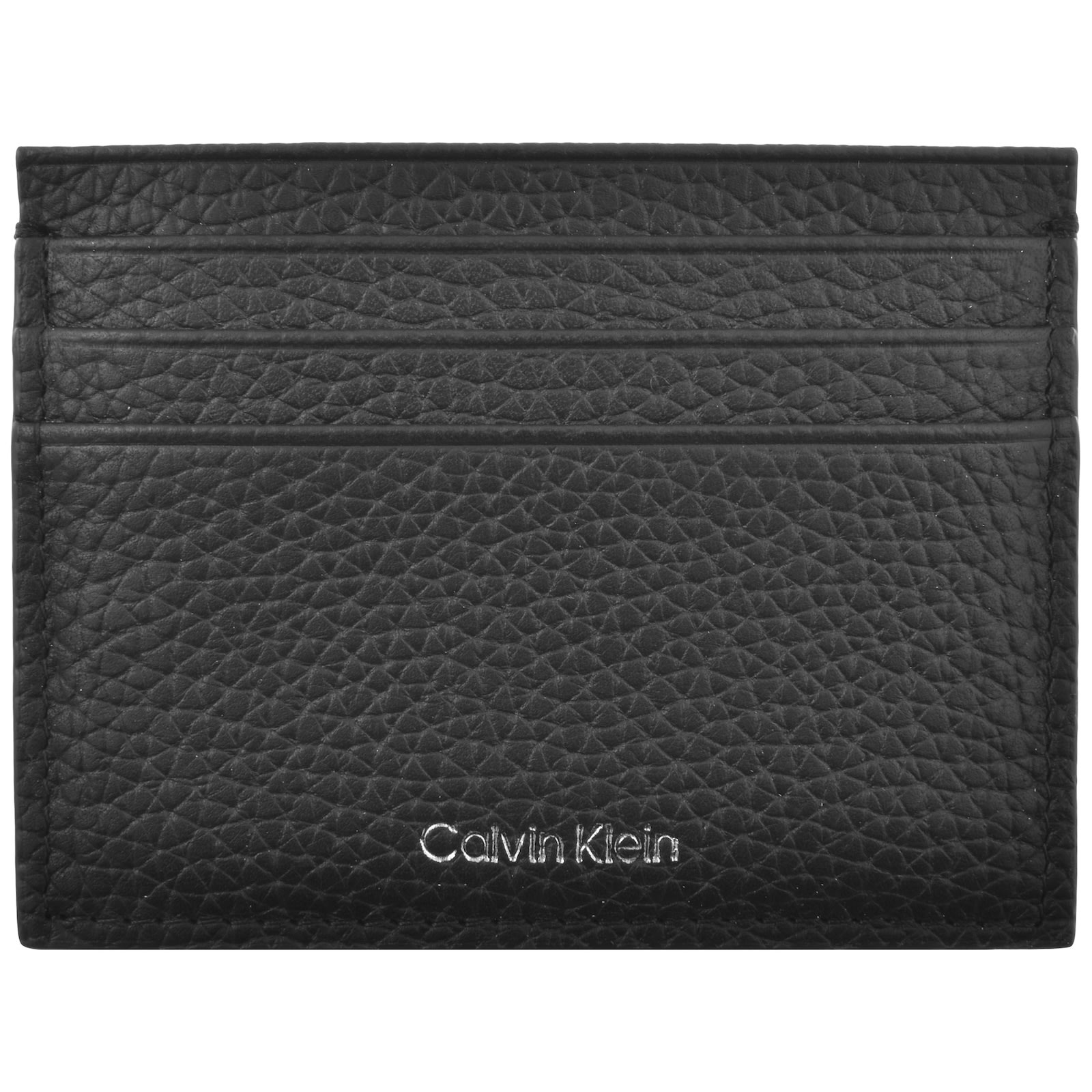 Calvin Klein Foil Emboss Card Holder Black