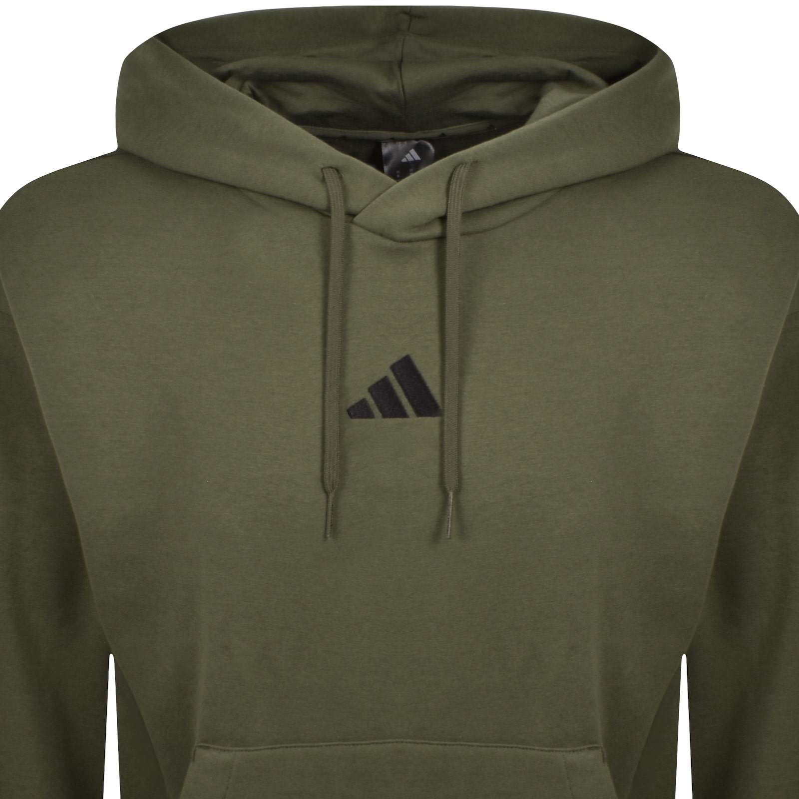 Adidas Sportswear Logo Hoodie Green In Green