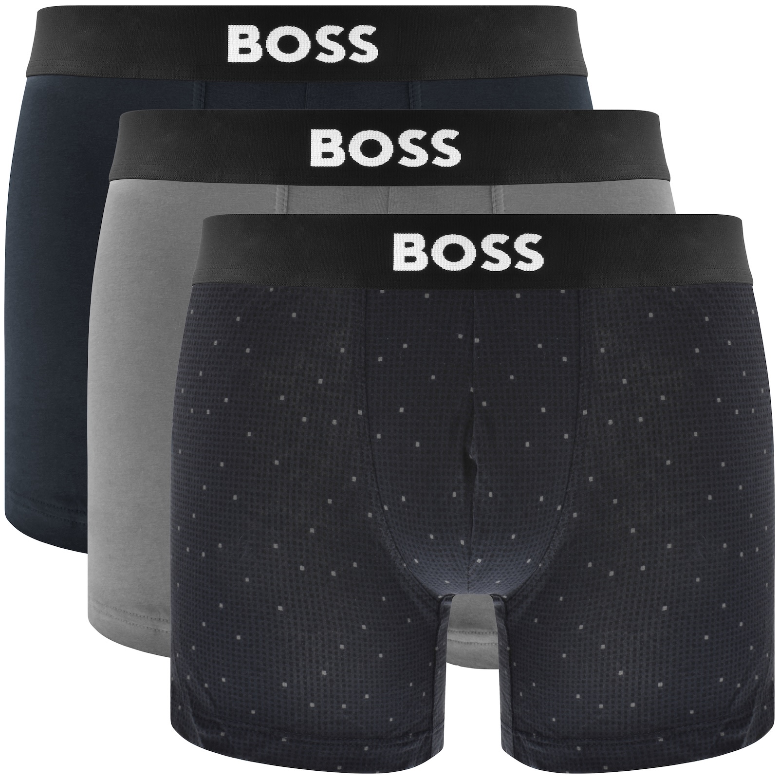 Hugo Boss Boss Underwear 3 Pack Boxer Briefs In Multi
