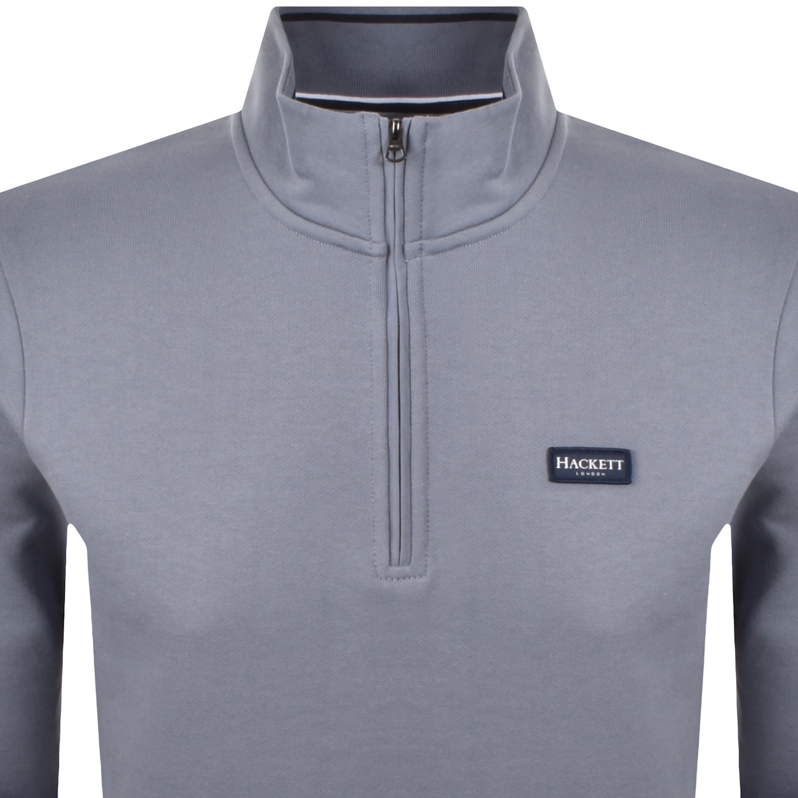 Hackett Half Zip Sweatshirt Blue In Blue