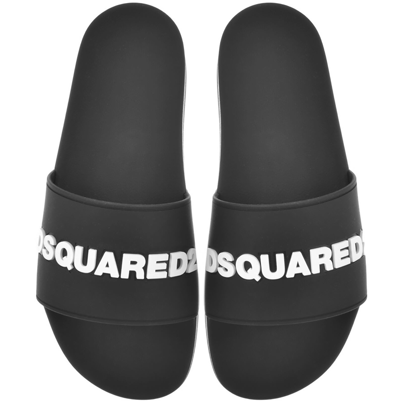 Dsquared2 Logo Sliders Black