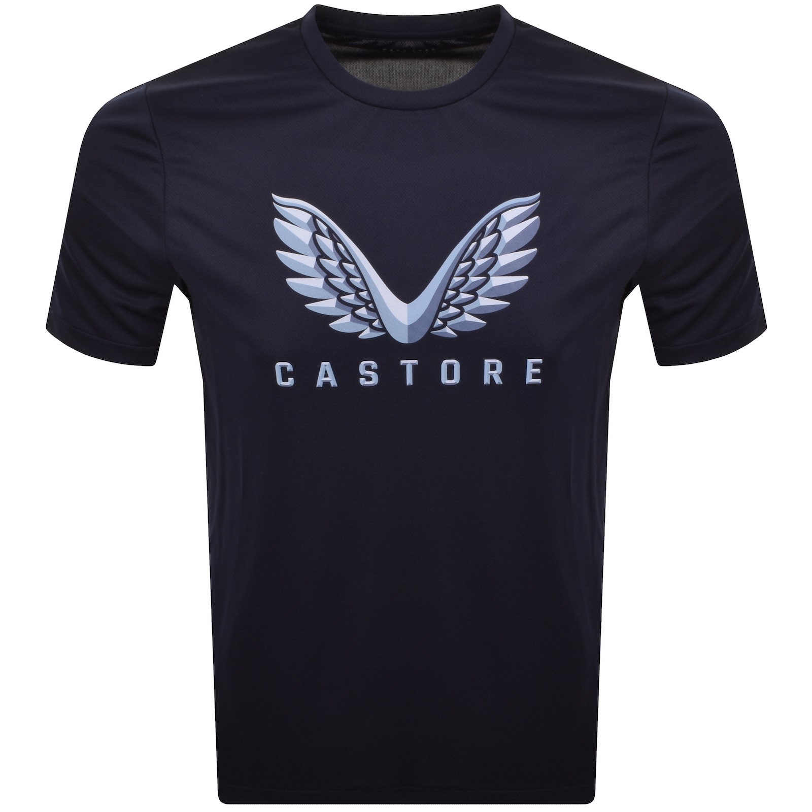 Castore Promo T Shirt Navy In Blue