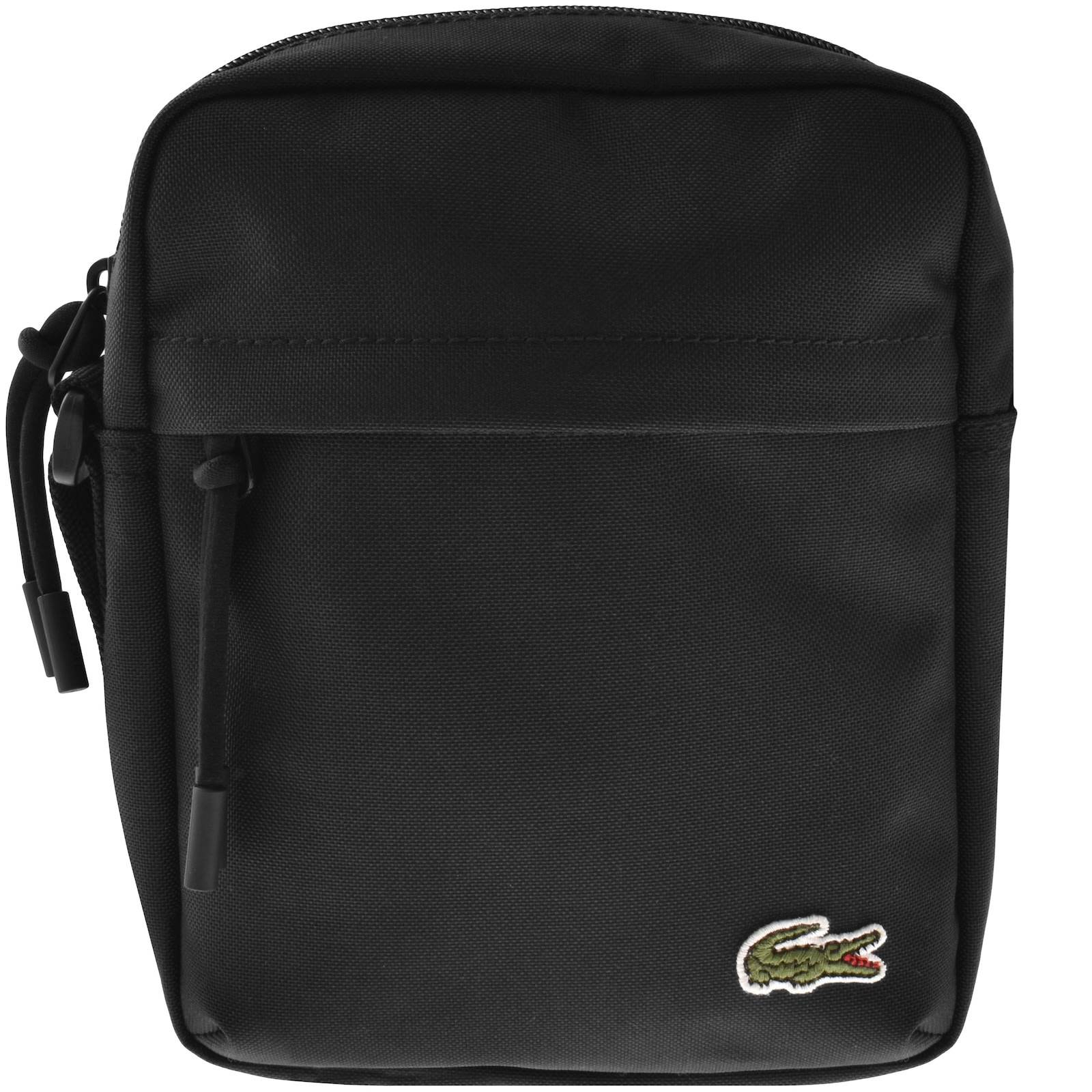 Lacoste Vertical Camera Bag Black In Black