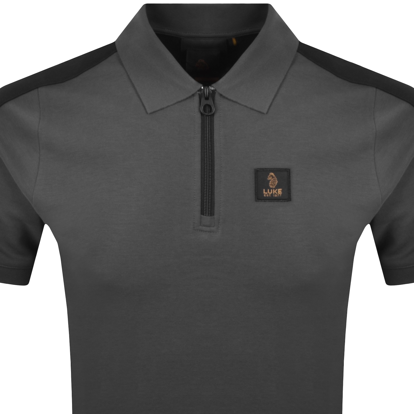 Luke 1977 Caltech 1000 Polo T Shirt Grey In Gray | ModeSens