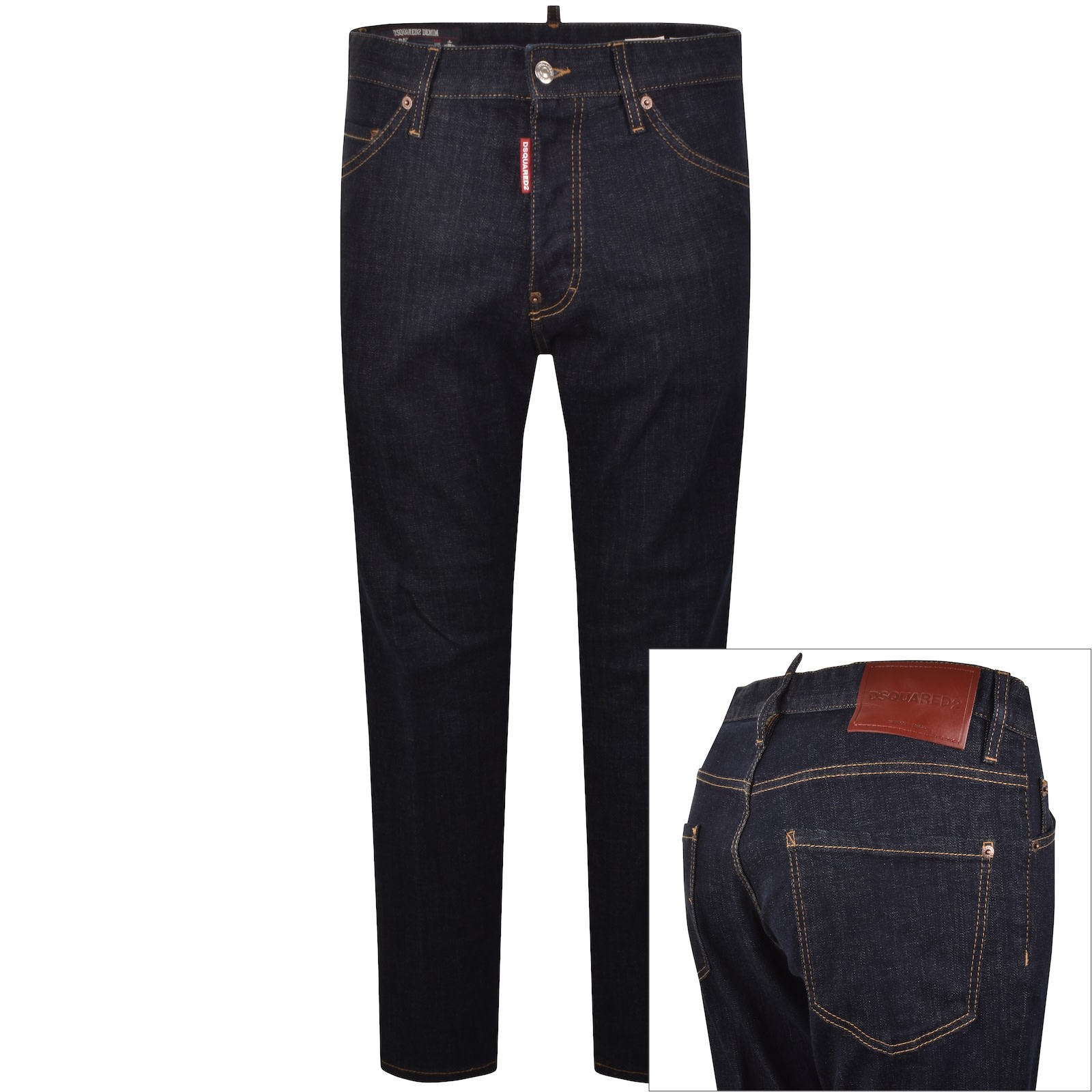 Dsquared2 Teddy Jeans Navy In Blue