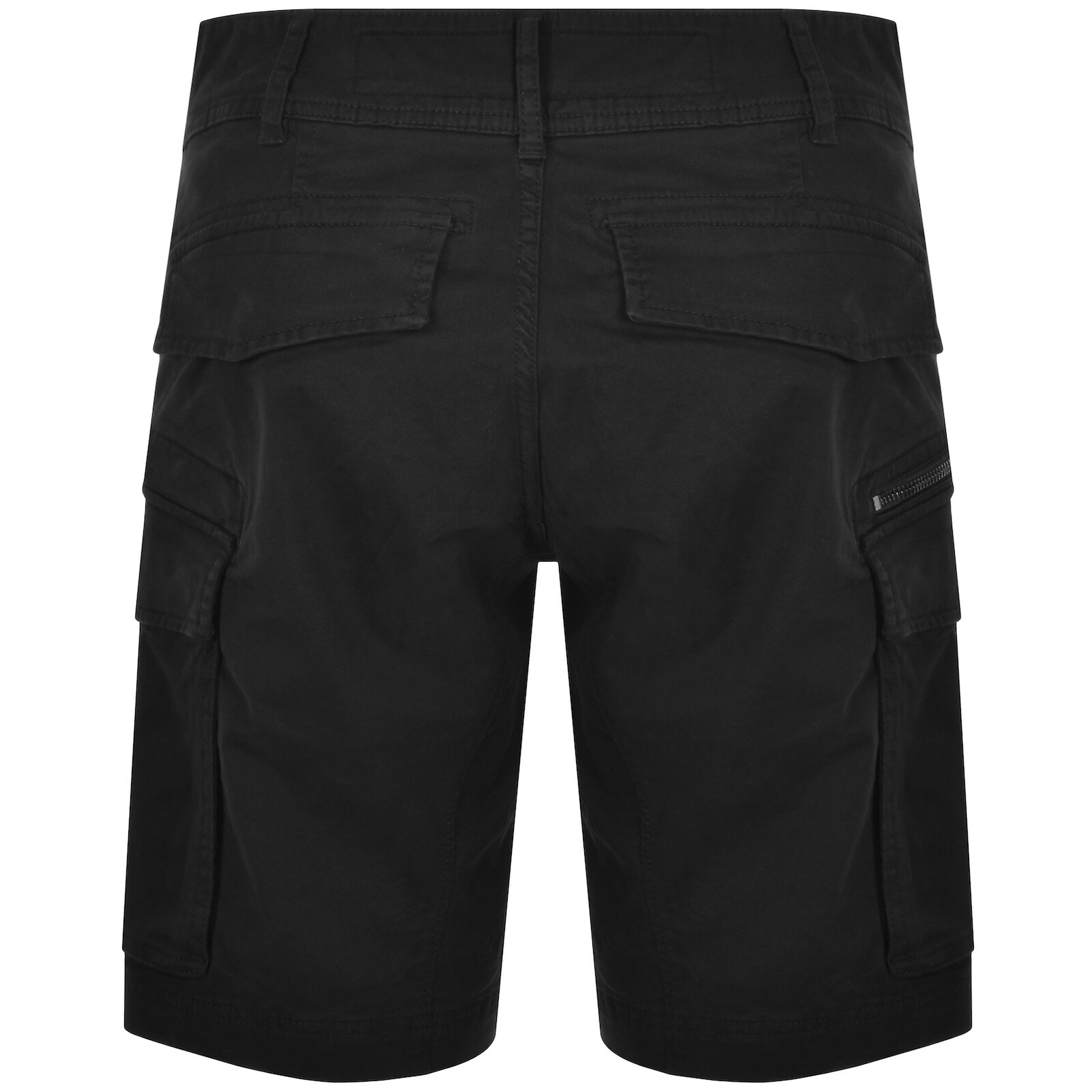 Replay Multi-pocket Cargo Shorts In Black