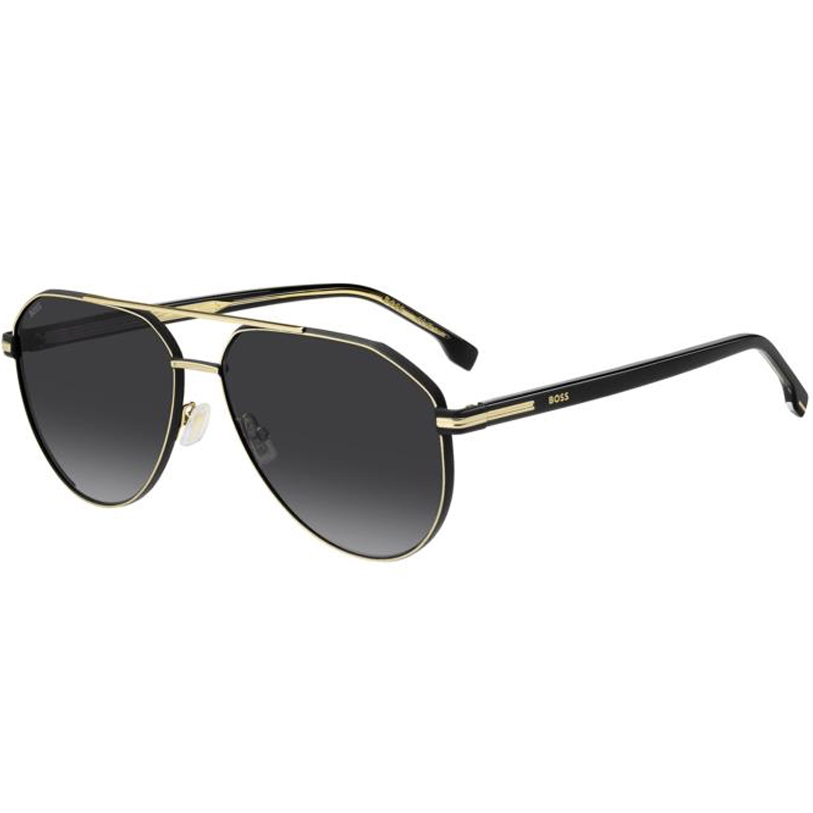 Hugo Boss Boss 1747 Sunglasses Gold In Black