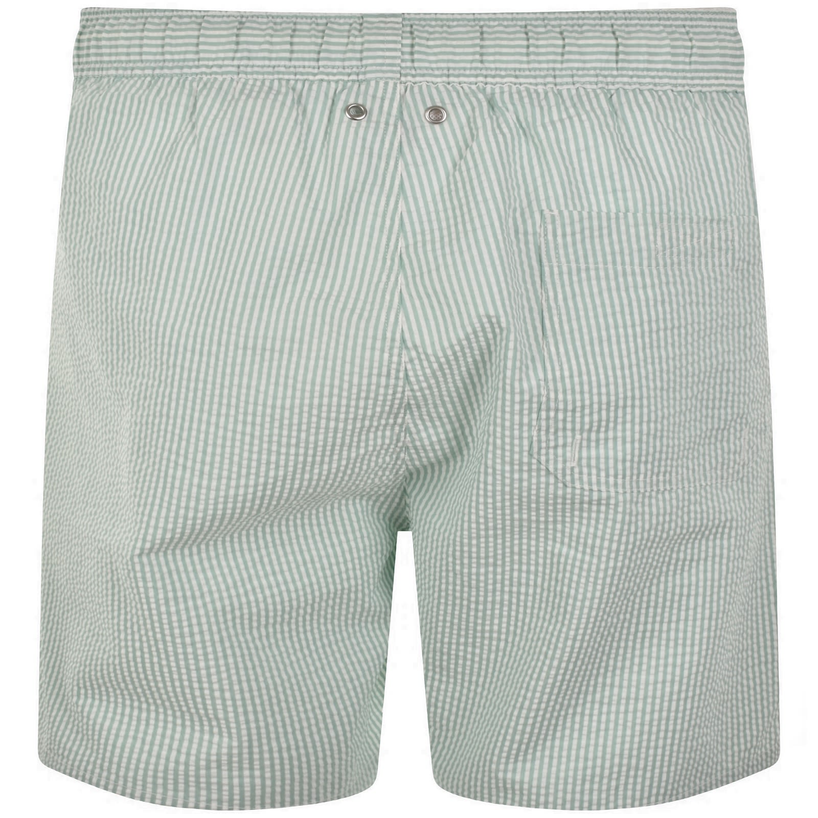 Gant Drawstring-waist Swimming Shorts In Blue