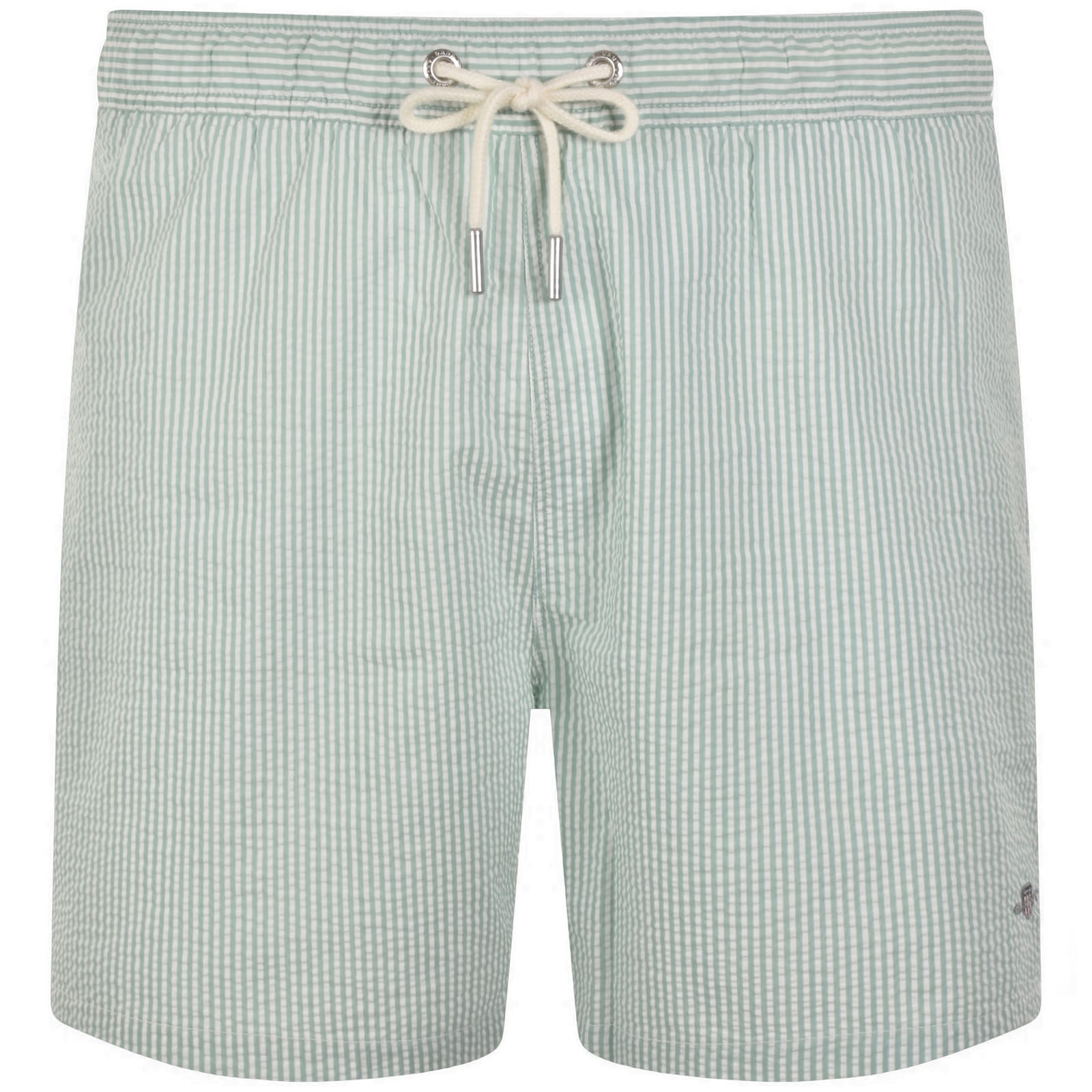 Gant Drawstring-waist Swimming Shorts In Blue