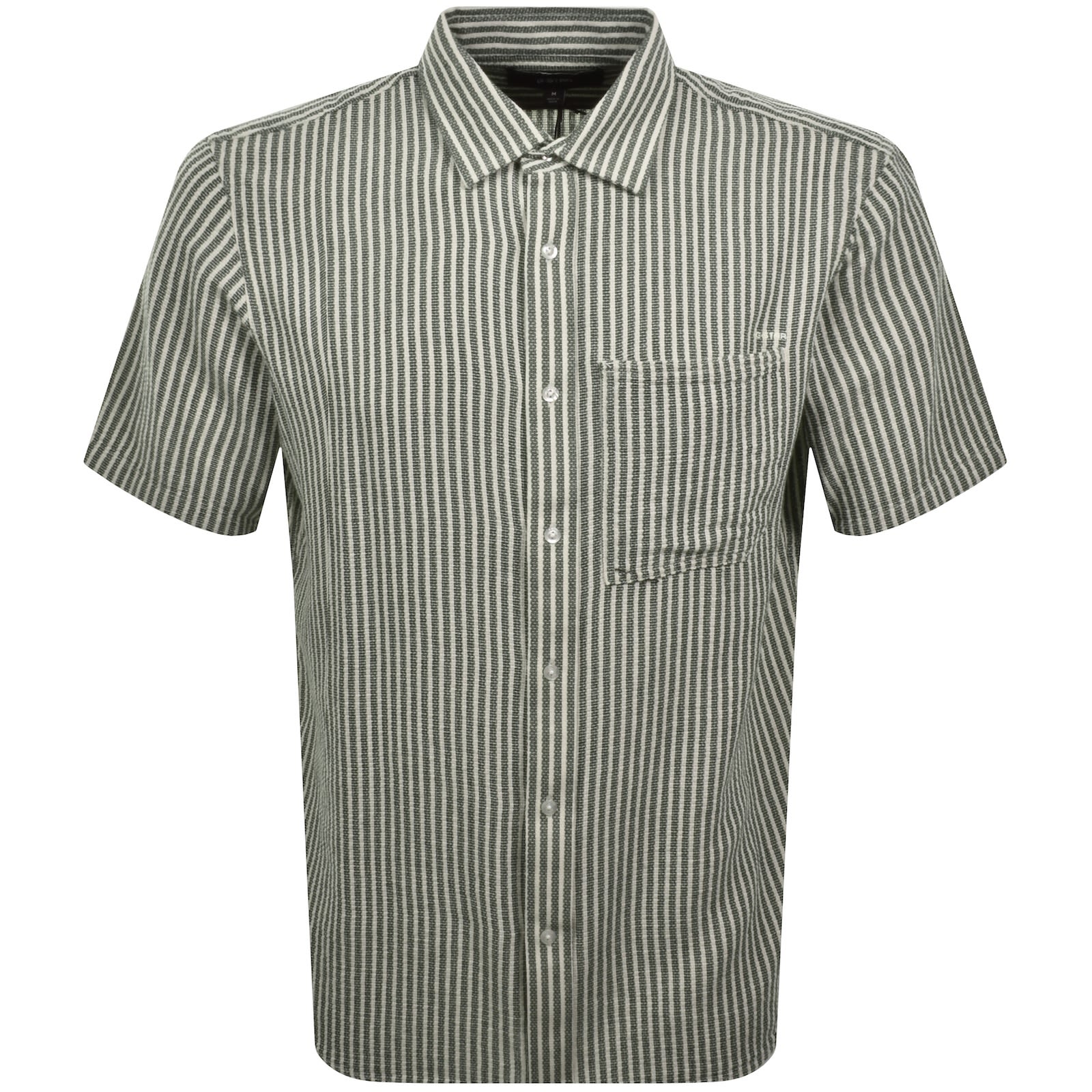 G-star Pocket Short Sleeve Shirt Green