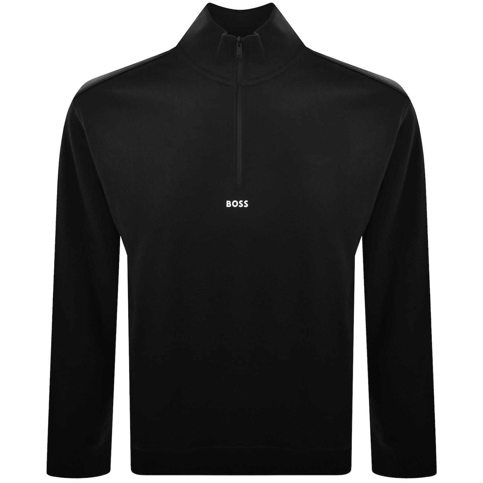 Boss Casual Boss Zesmall Zip Sweatshirt Black