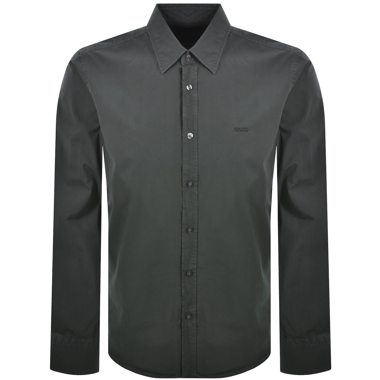 Boss Casual Boss Relegant 6 Regular Fit Shirt Green