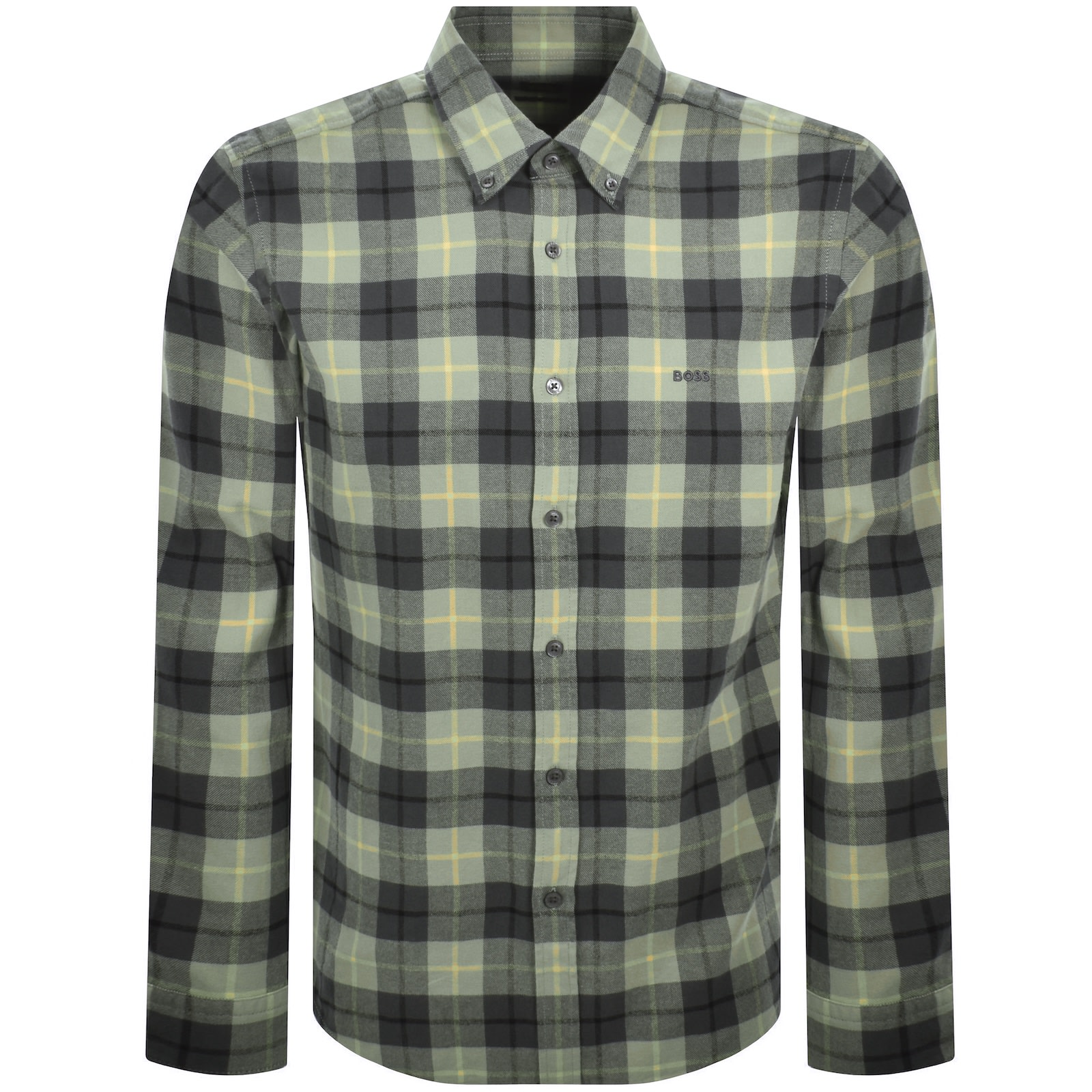 Boss Casual Boss Rickert Regular Fit Shirt Green
