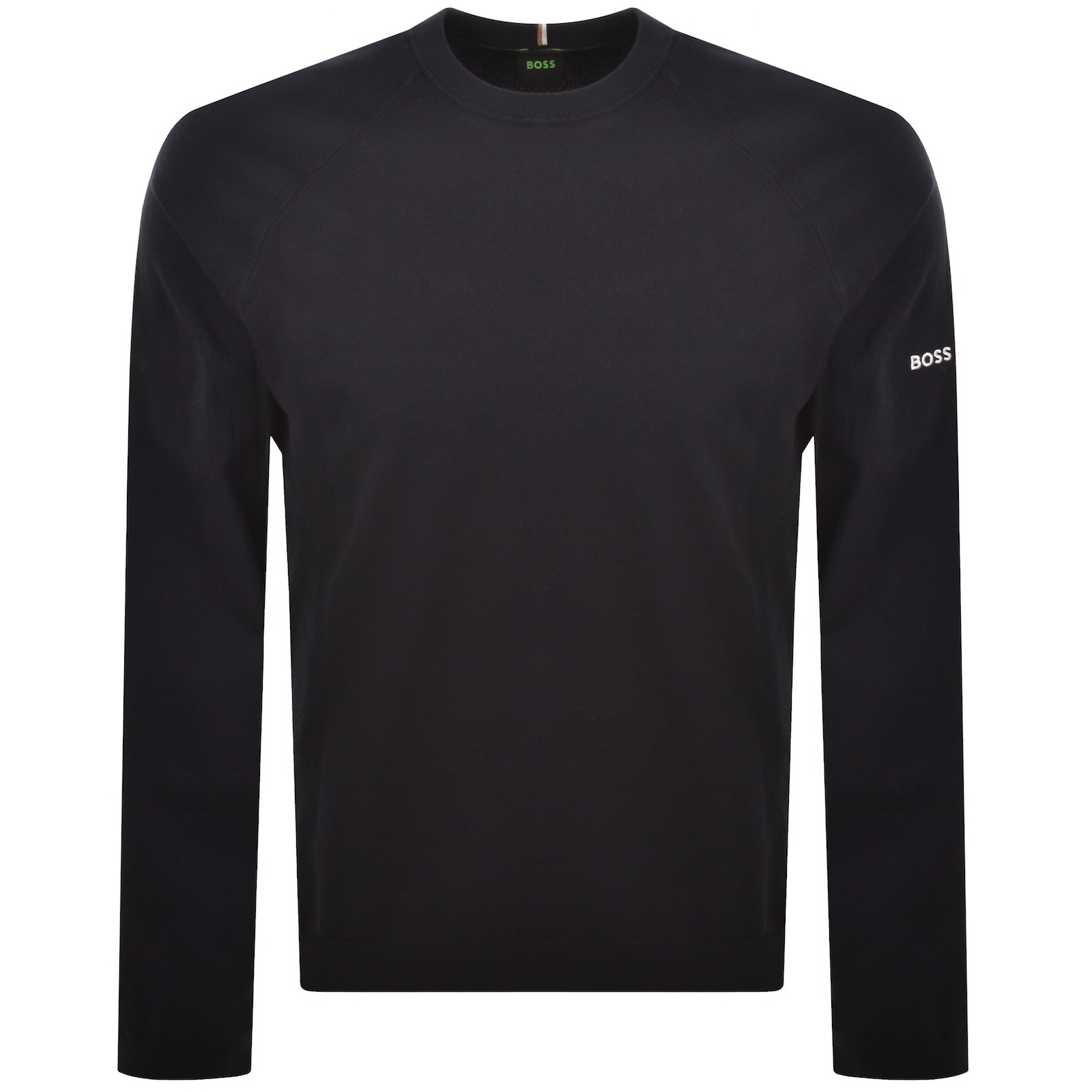Boss Athleisure Boss Goc Rank Crew Neck Knit Jumper Navy
