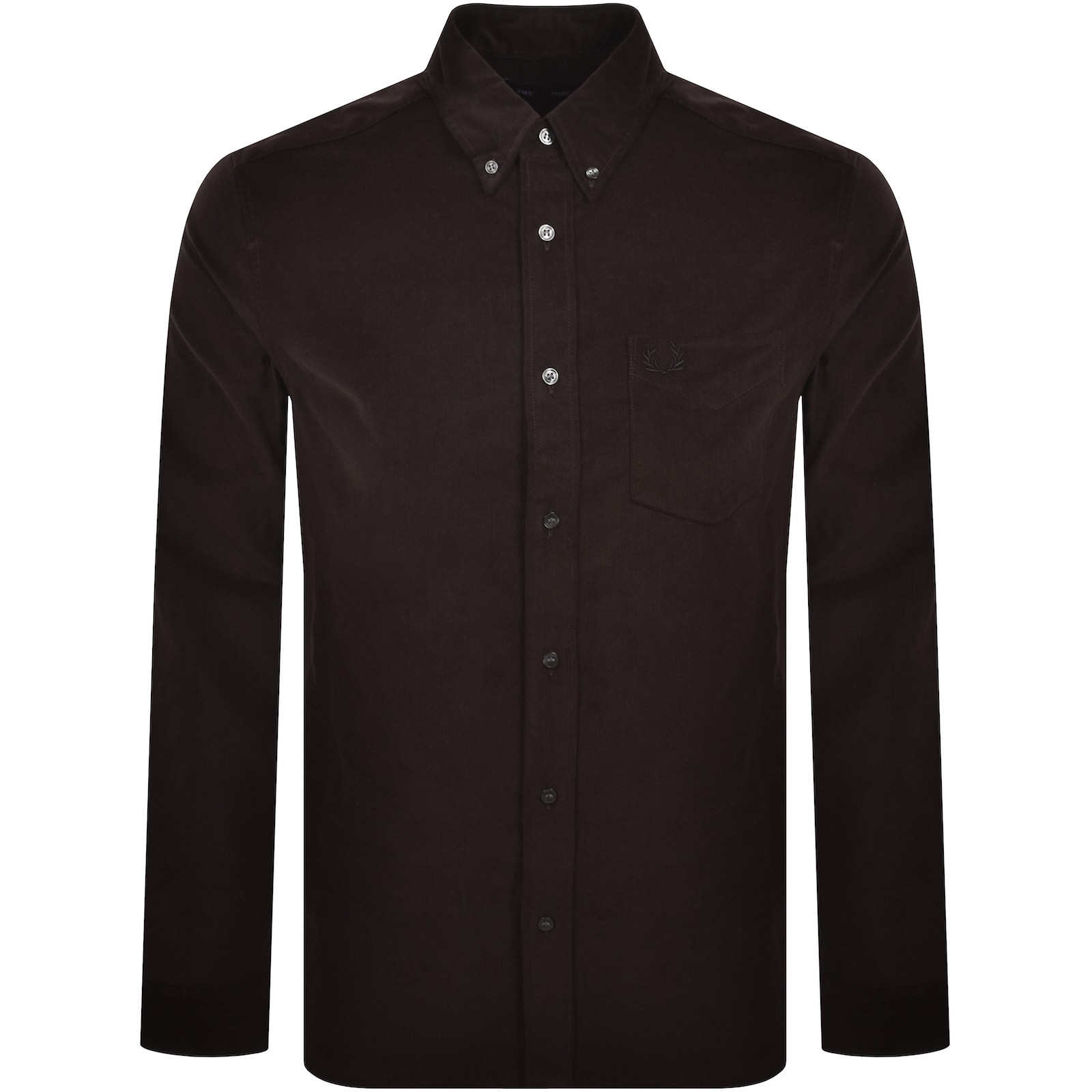 Fred Perry Needle Corduroy Shirt Brown