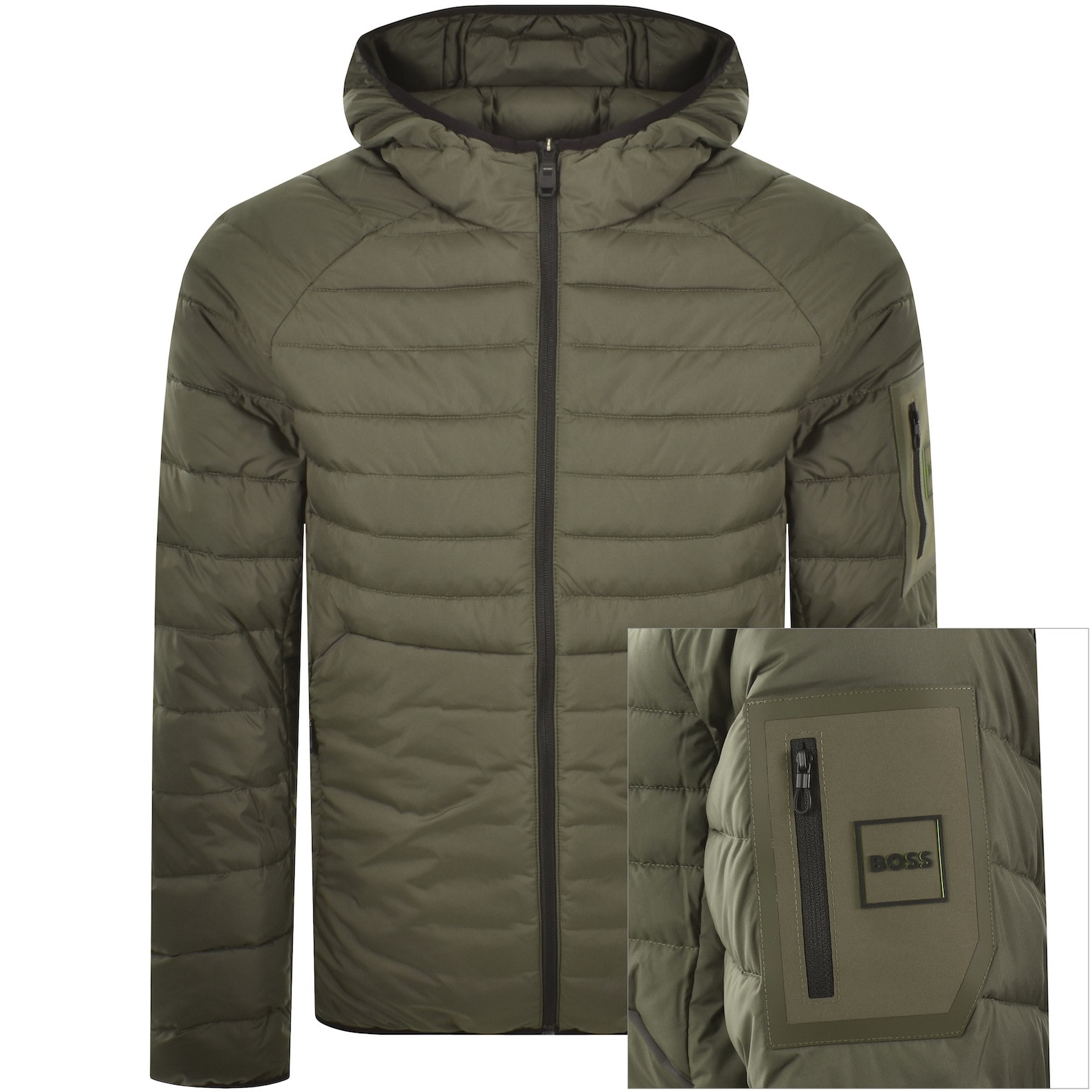 Boss Athleisure Boss Urbanex Jacket Open Green