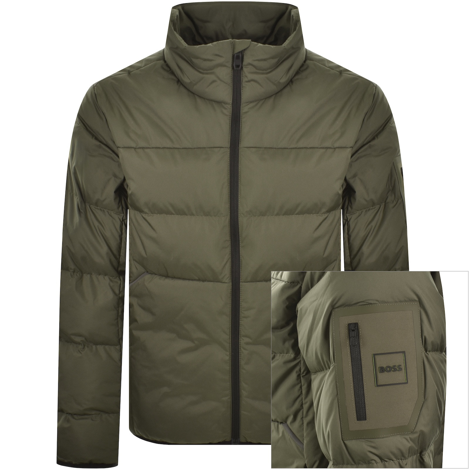 Boss Athleisure Boss Urbanex Puffer Jacket Green