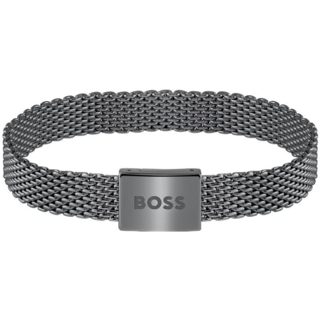 Product Image for BOSS Mesh Link Essentials Bracelet Silver