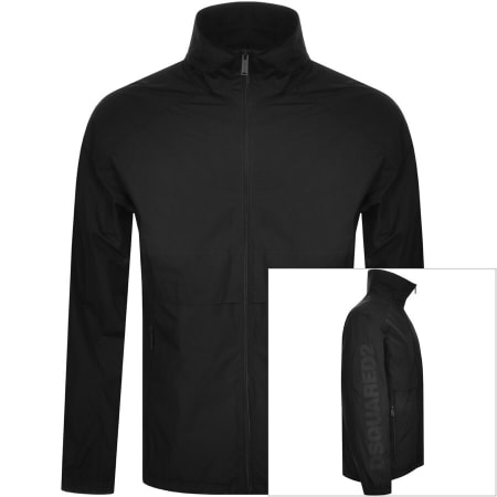 Product Image for DSQUARED2 Moto Zip Bomber Jacket Black